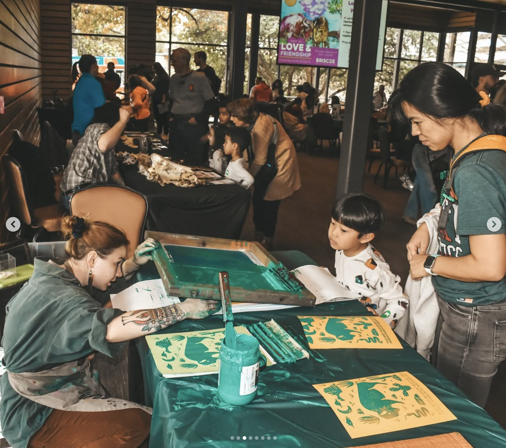 Screen Printing @ National Day of the Cowboy