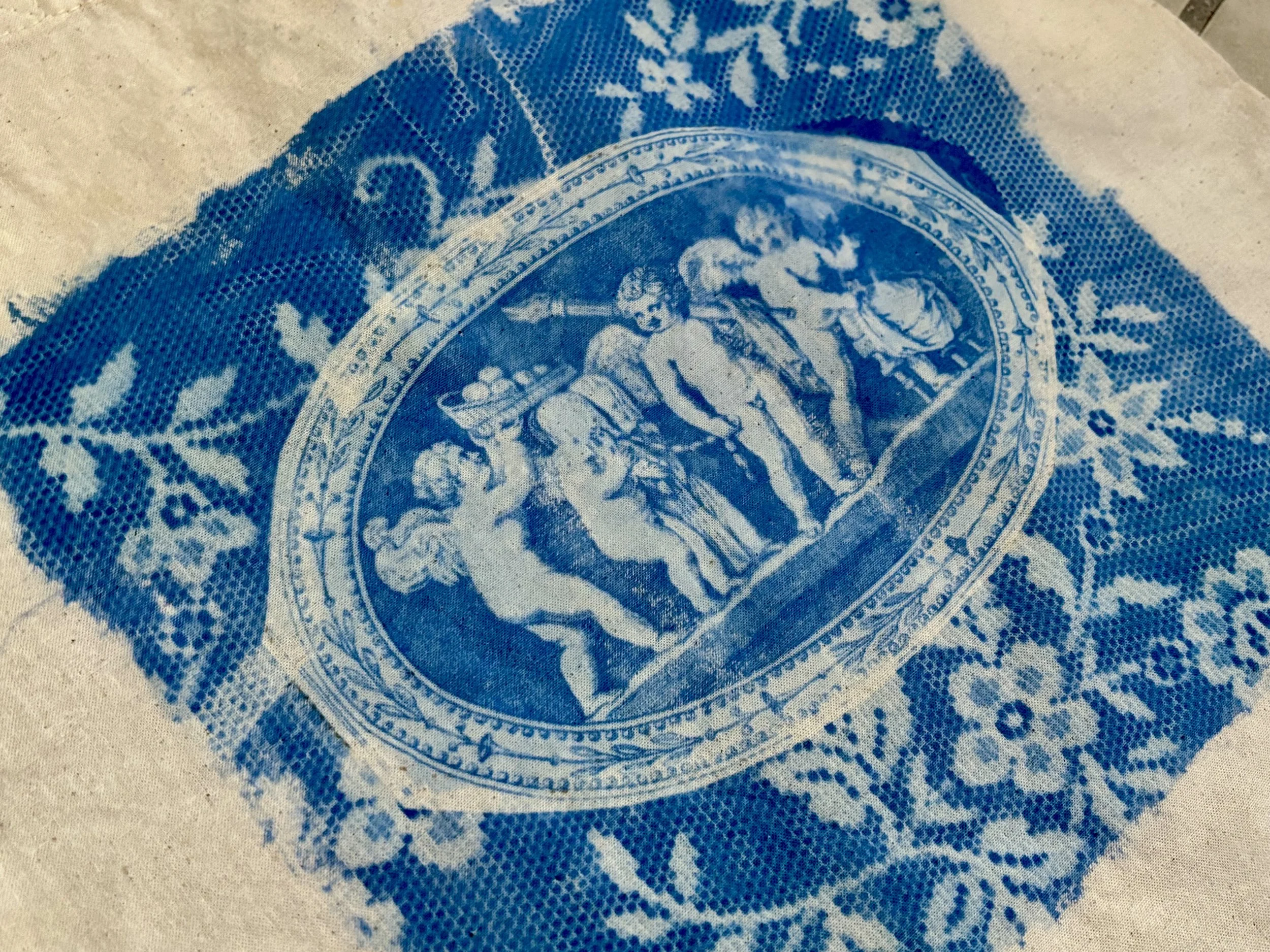 Solar Printing on Tote Bags @ Collins Garden Library