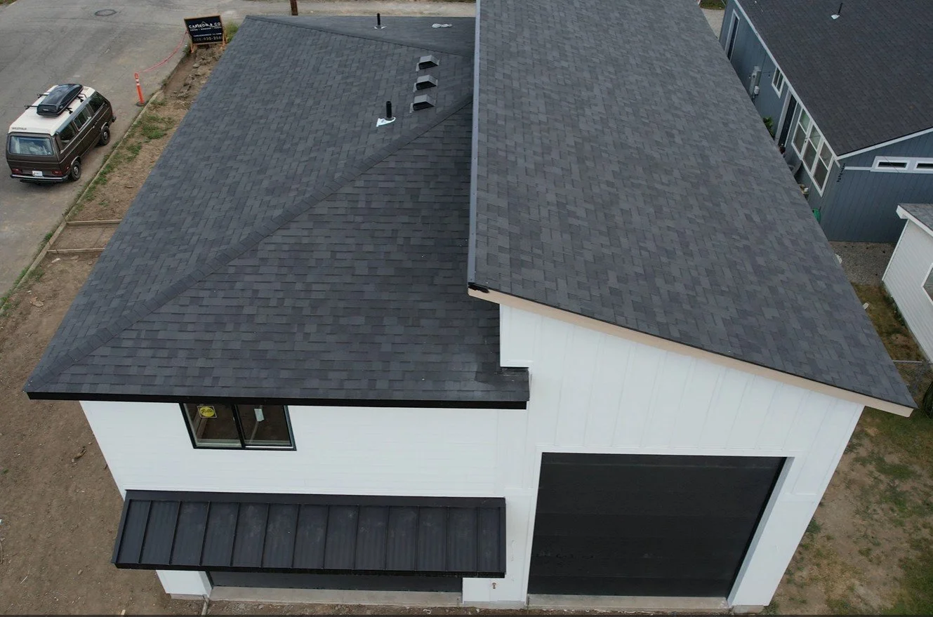 New roof in Coeur d'Alene Idaho on Lakeside ave CAC roofing 83814 #1 roofing company in CDA