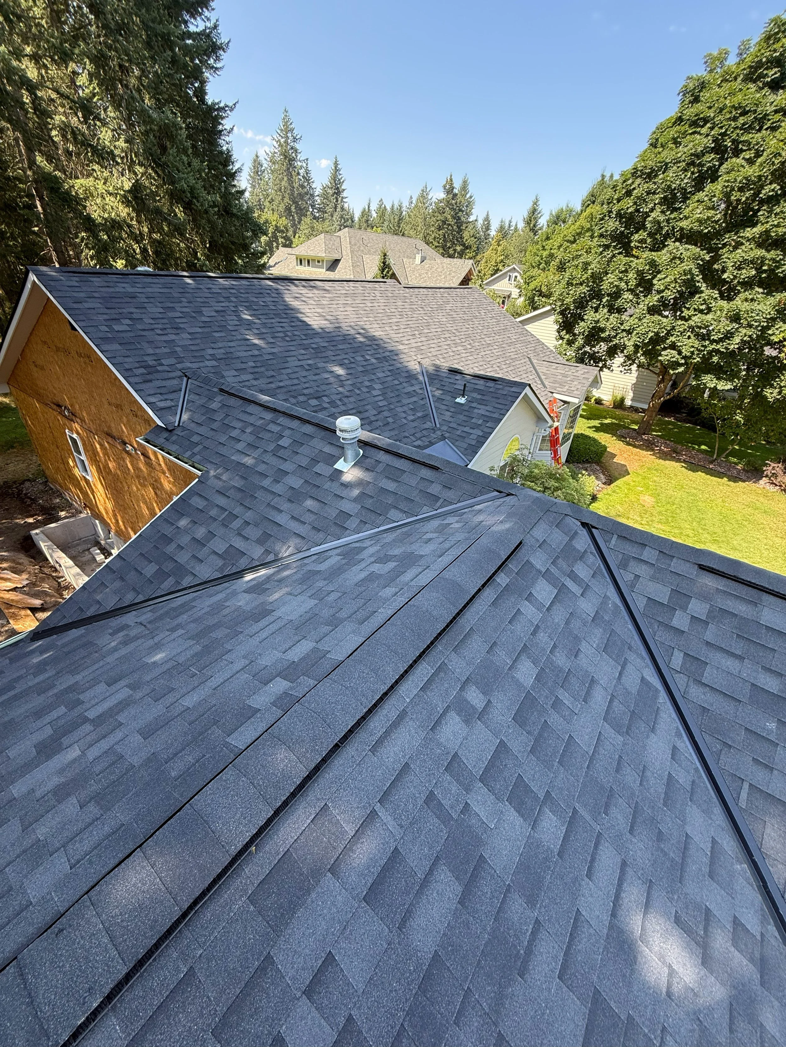 New Malarkey roof Hayden Lake Idaho by Carlson and Co