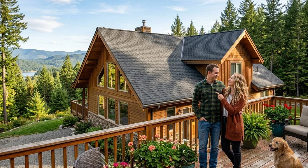 happy customers roof replacement Coeur d'Alene ID by CAC roofing