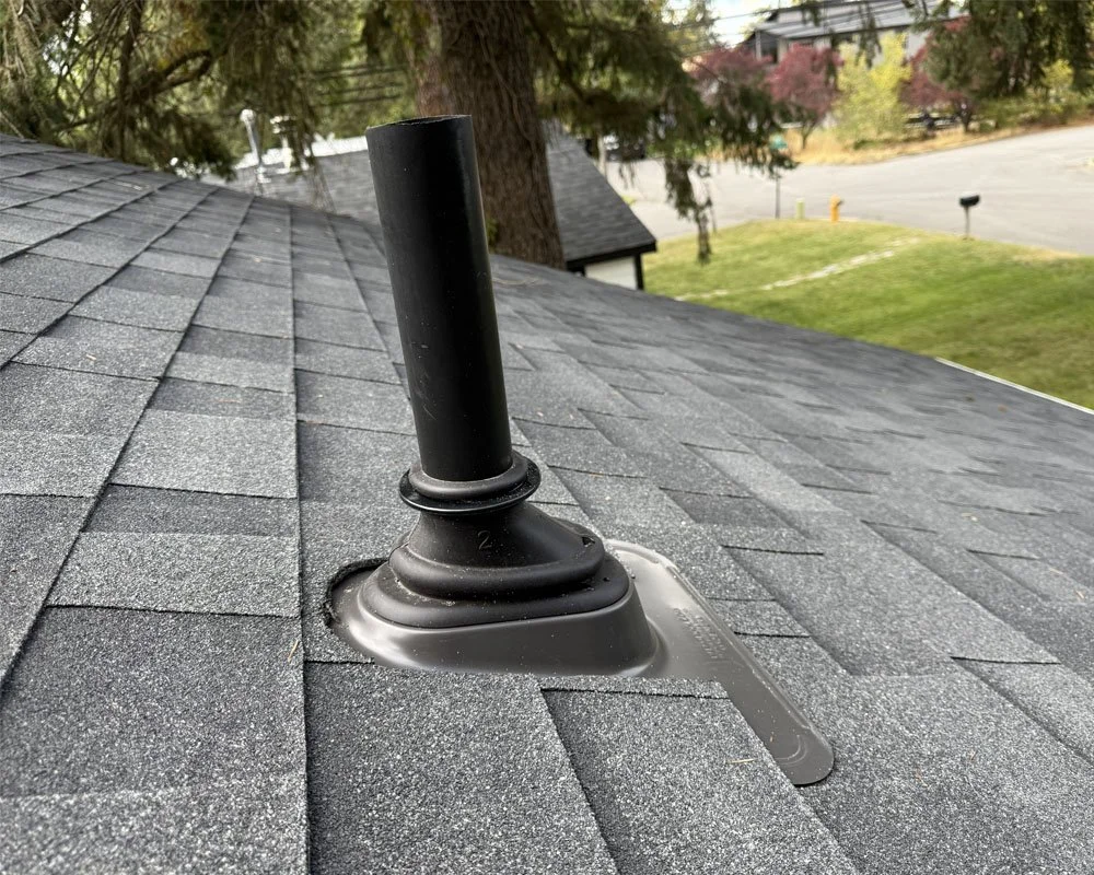 High quality roof replacement in Coeur d’Alene Idaho by CAC Roofing using Malarkey shingles