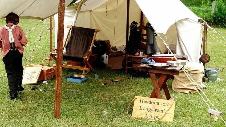 Historic Military Reenactors at the Farm