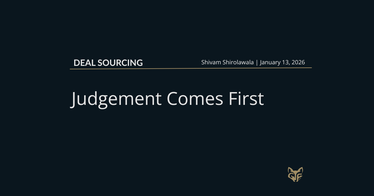 The First Five Minutes