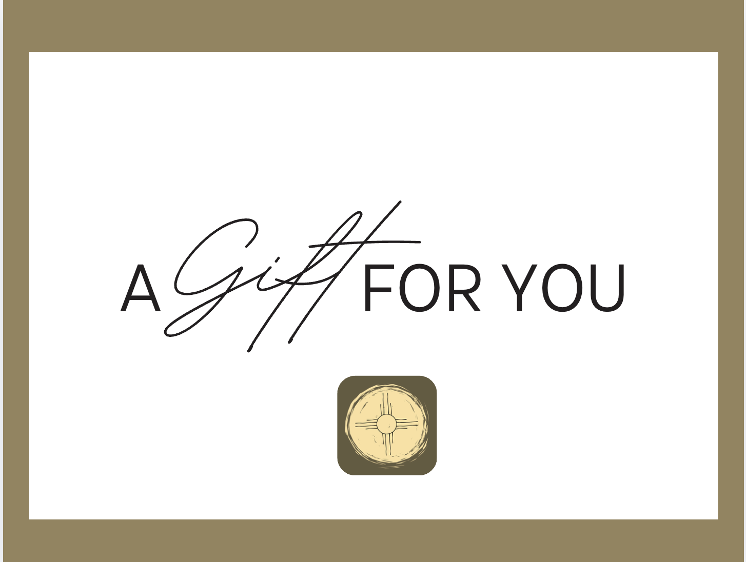 The Ahni Reset Gift Card