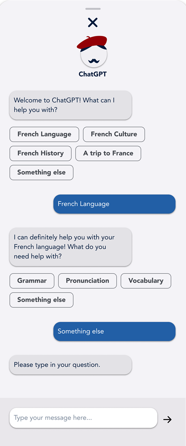 Chatbot original design