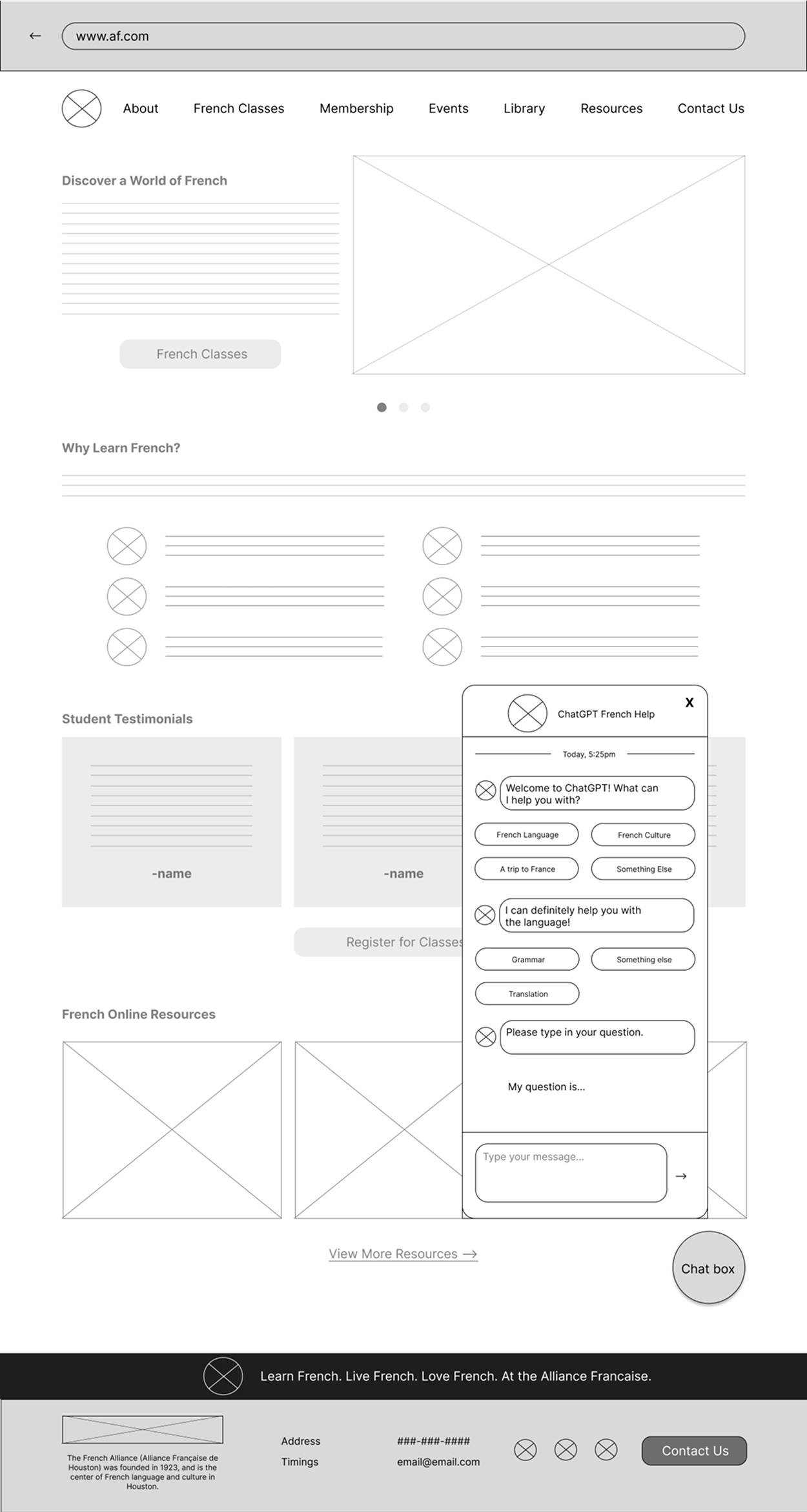 Chatbot web