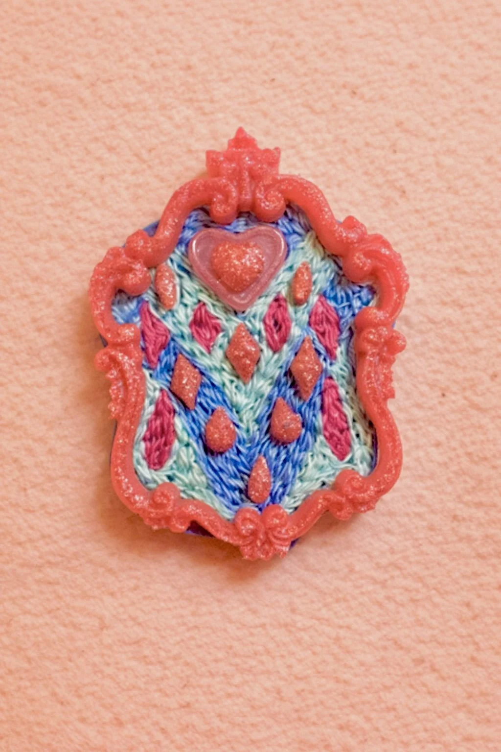 Pink Diamond Jelly Magnet