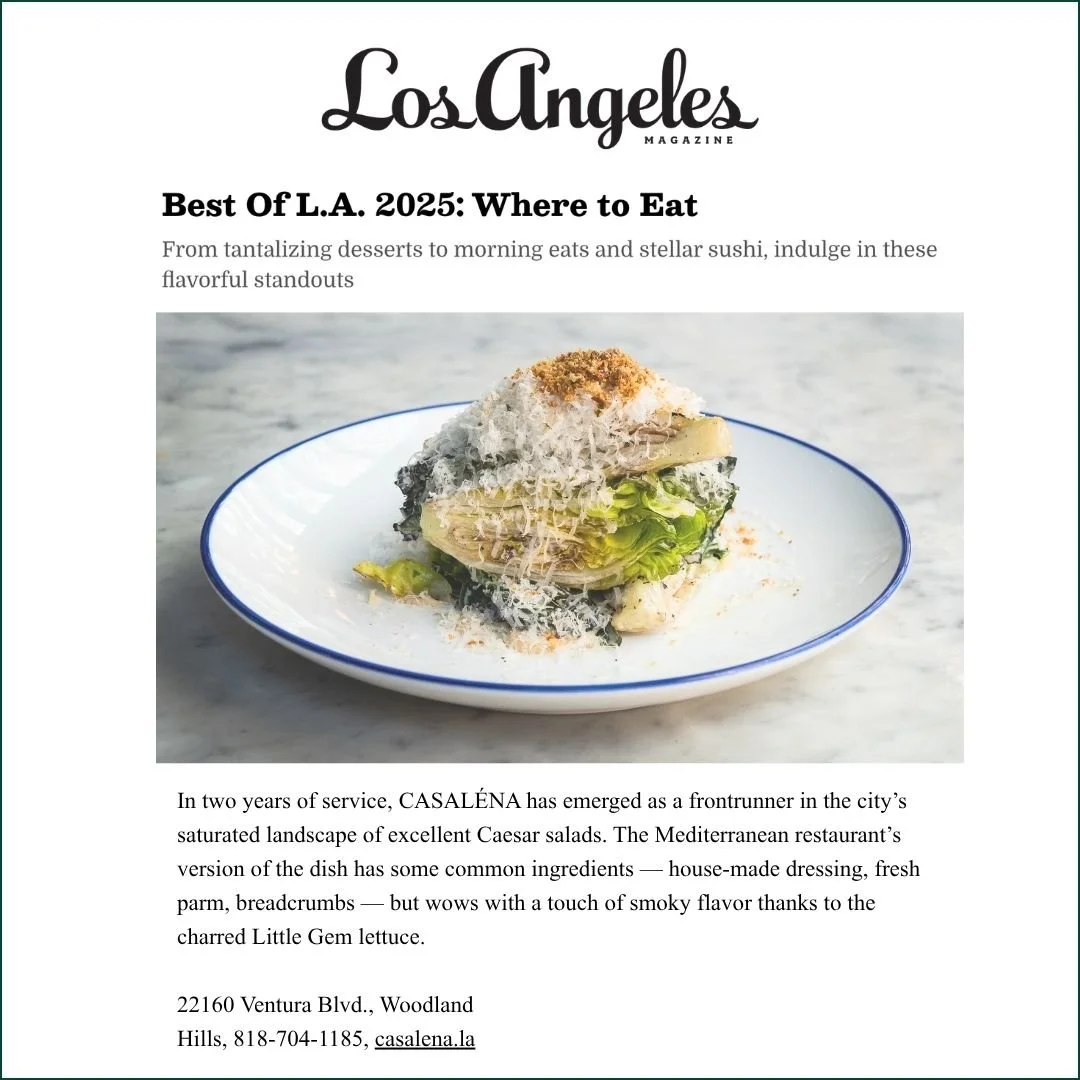Best Of L.A. 2025: Where to Eat