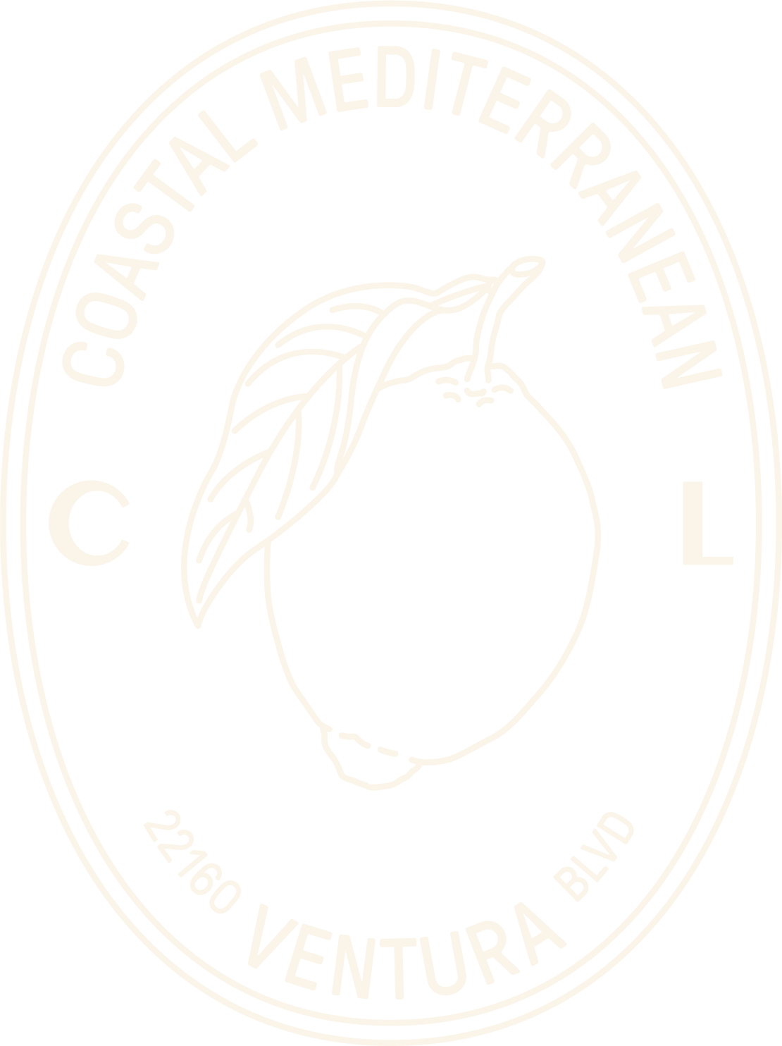 Welcome to Casaléna. Coastal Mediterranean. 22160 Ventura Blvd.