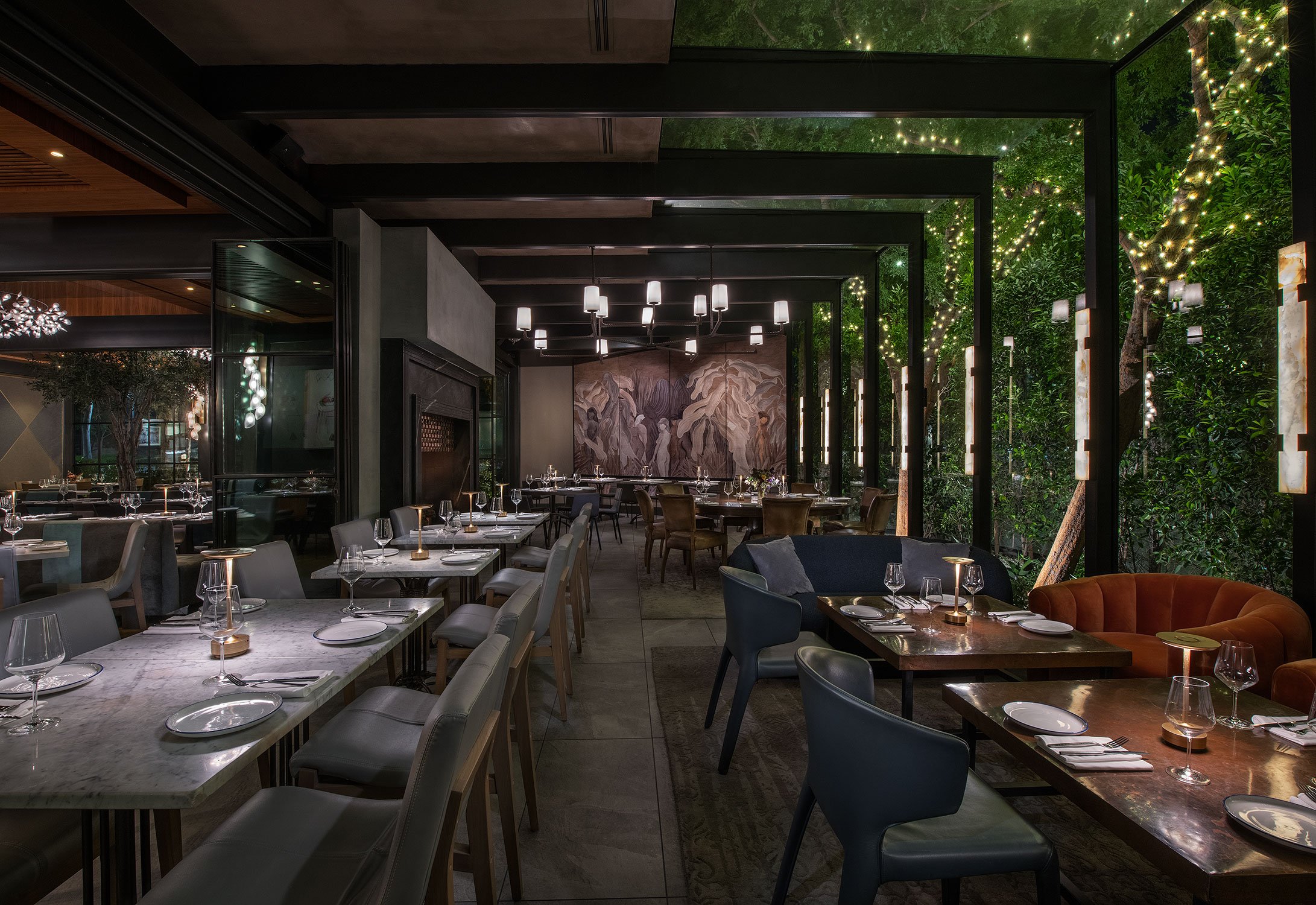 the terrace