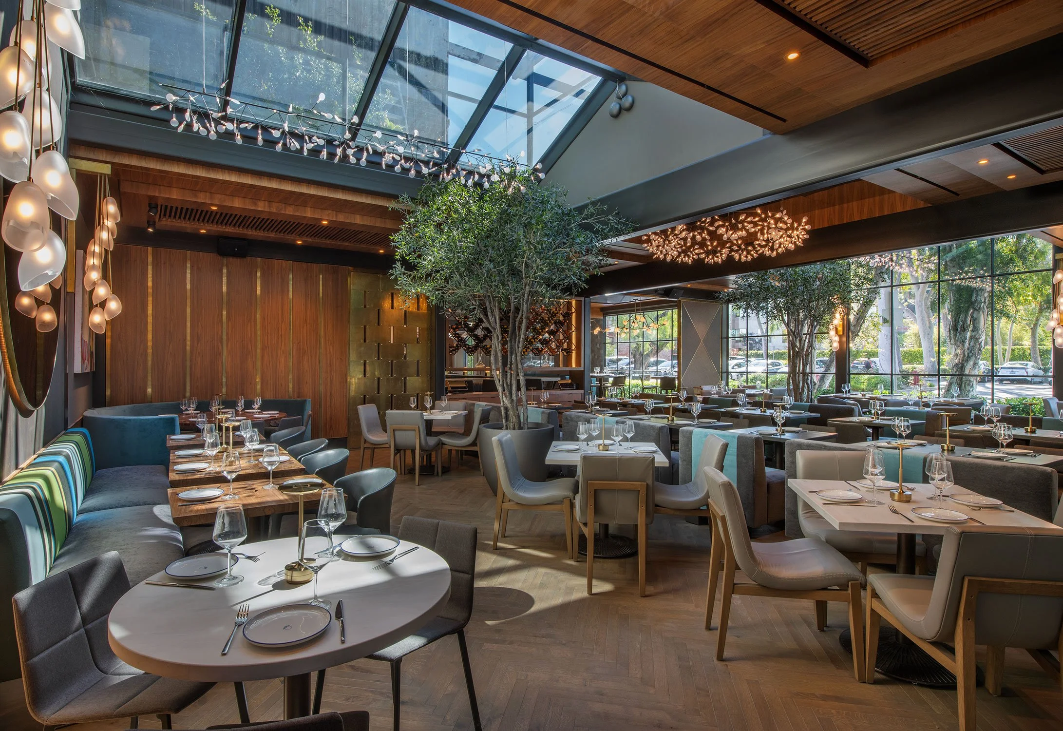 The Atrium dining room.