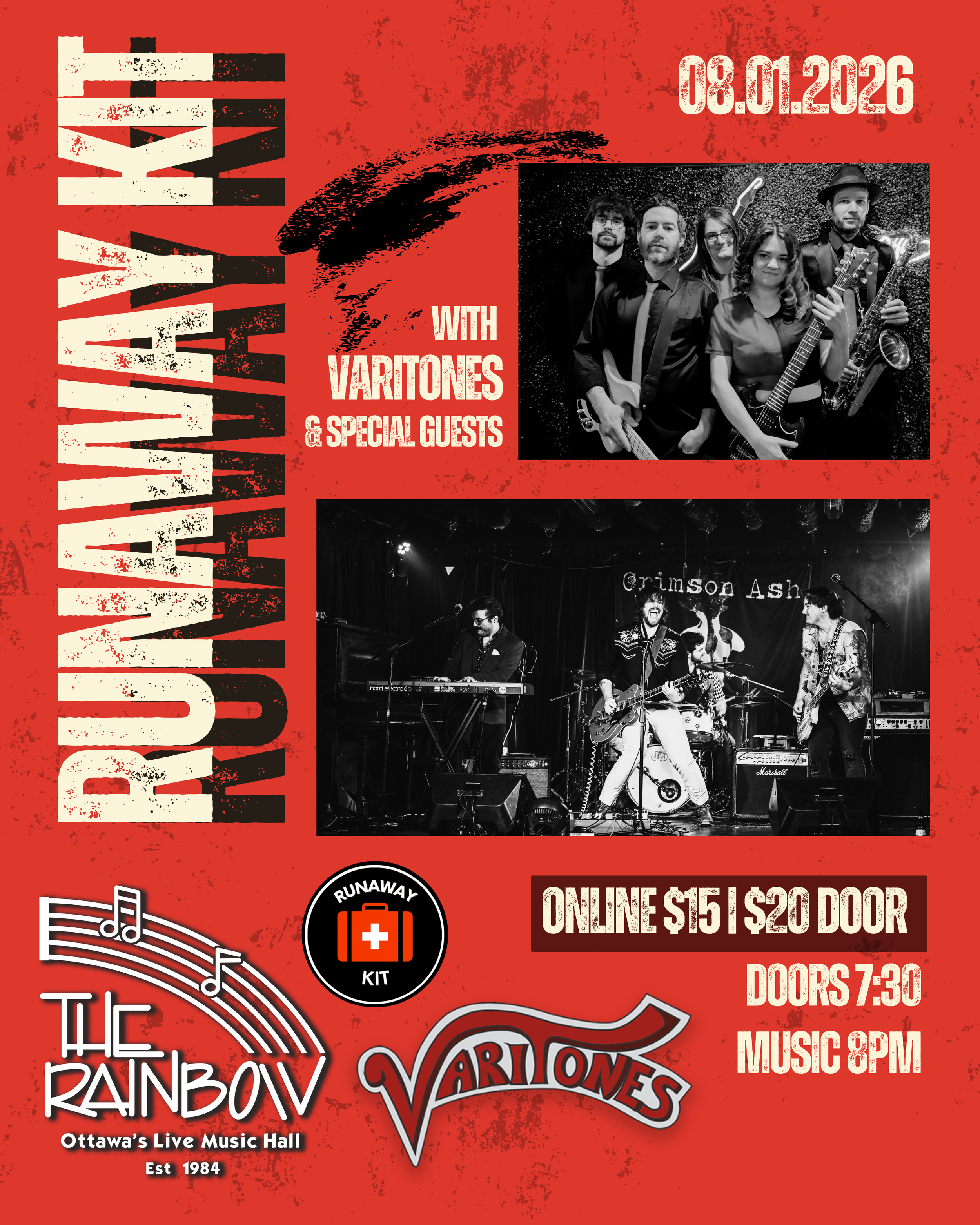 Runaway Kit w/ Varitones &amp; Special Guests