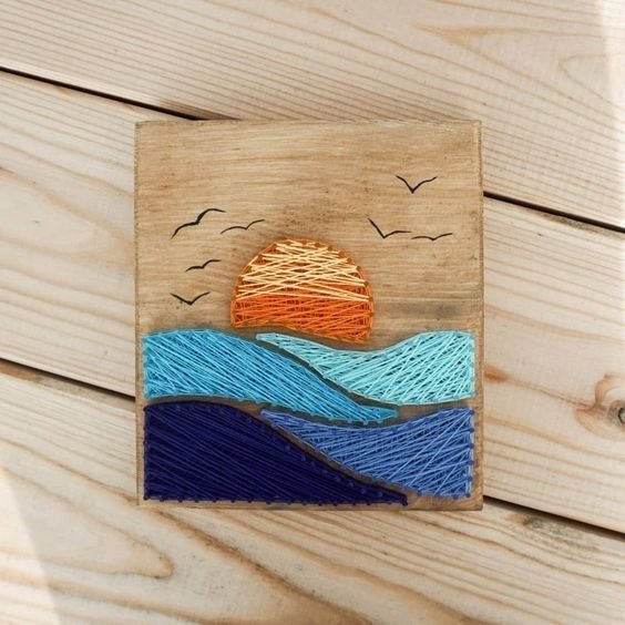 String Art Walk in Workshop