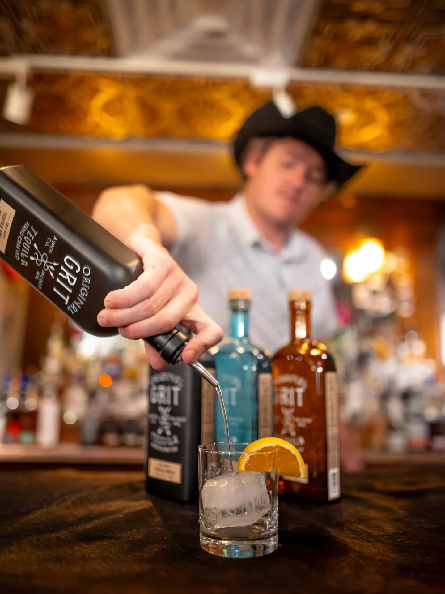 Western nights fueled by grit and good company. #originalgrittequila