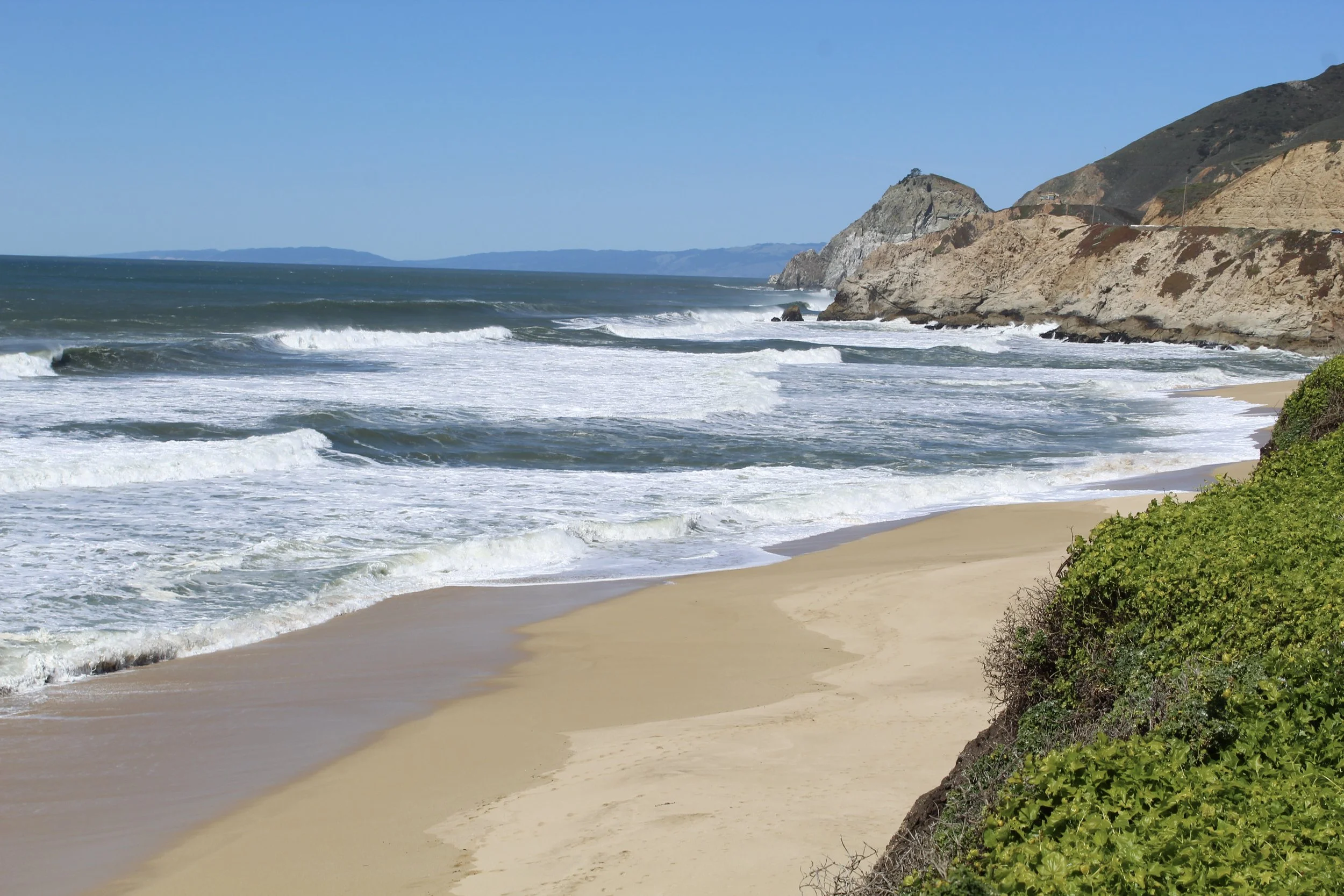 California coast (2024) digital photograph