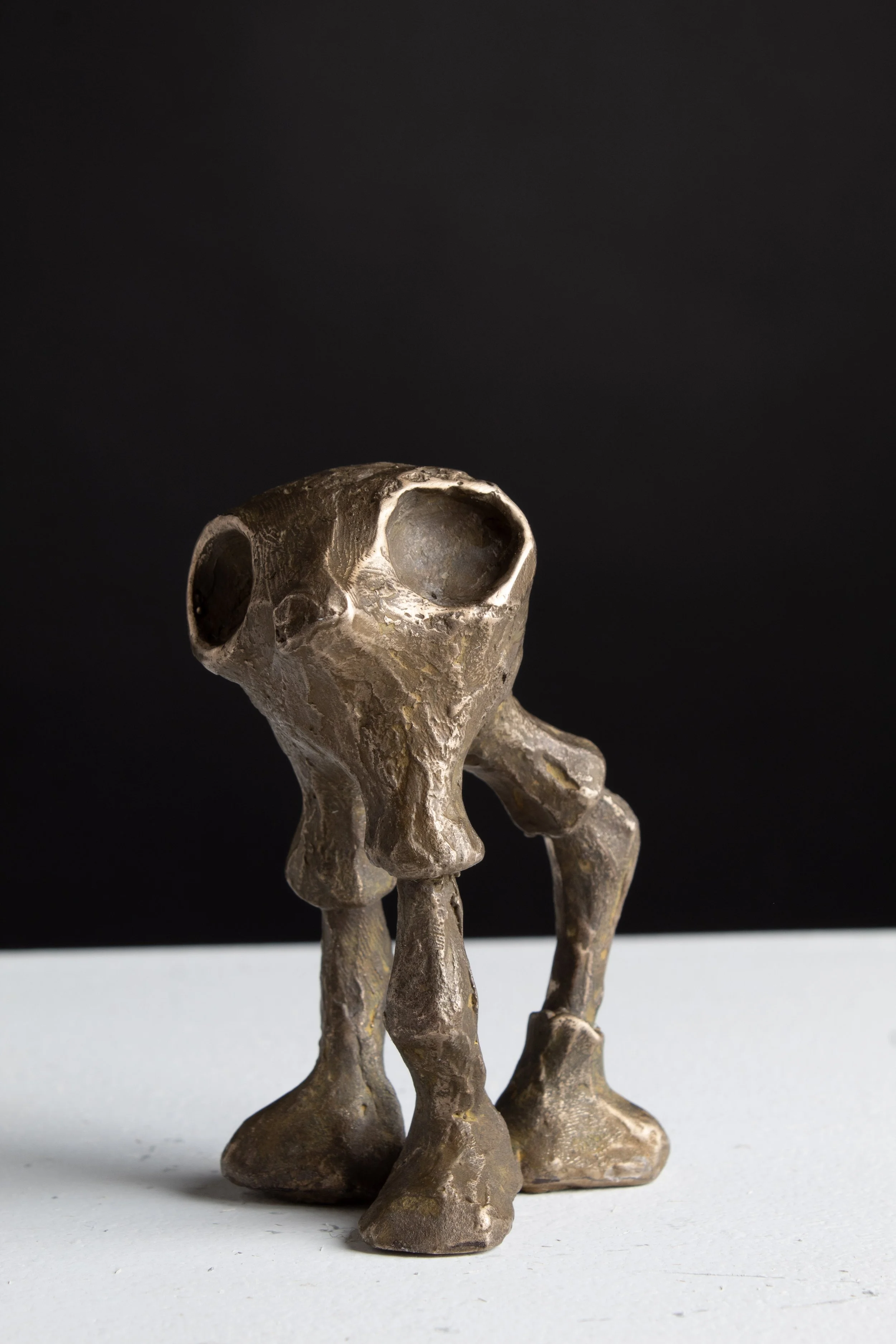 zoob (2024), patinated cast bronze