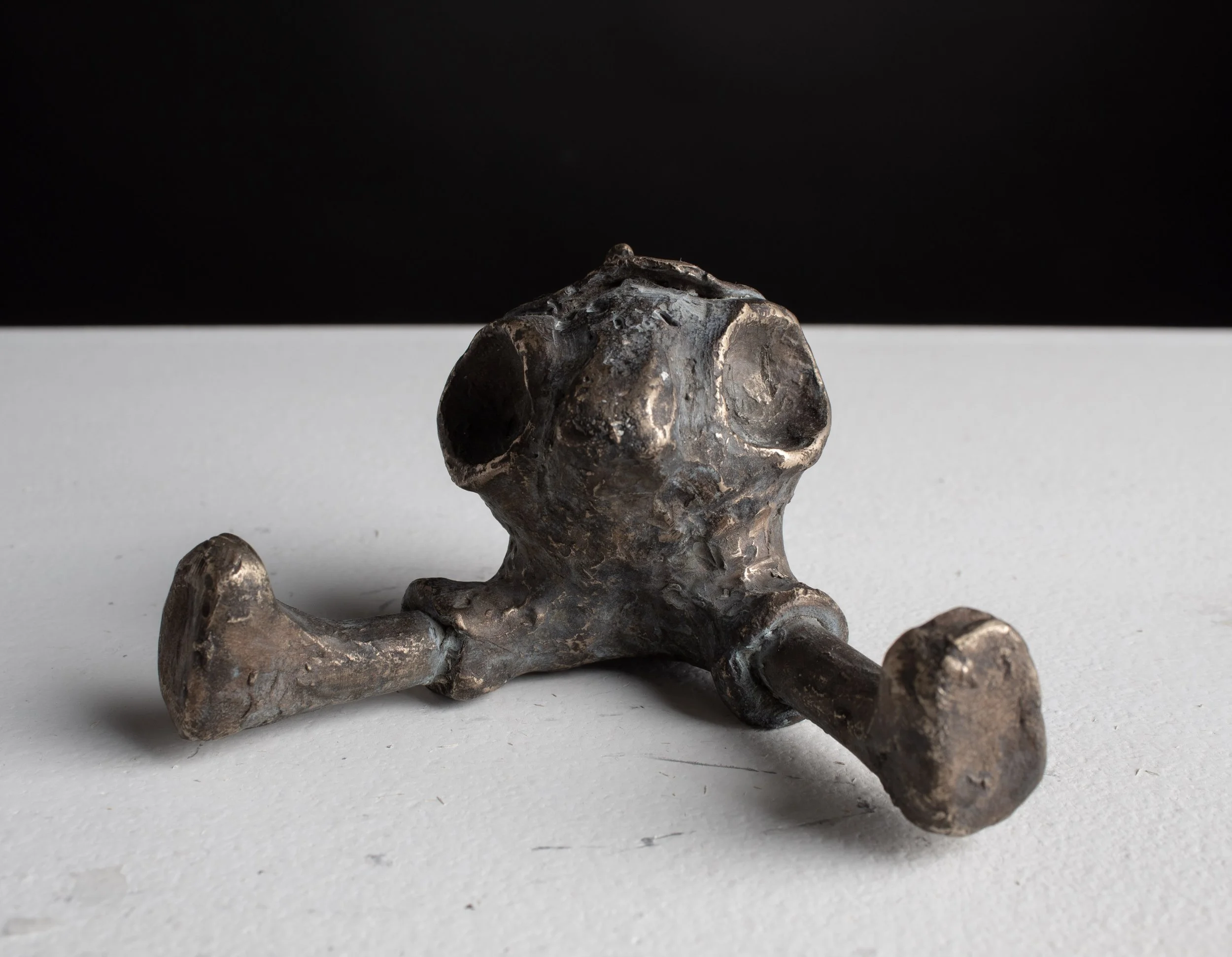 clover (2025), patinated cast bronze