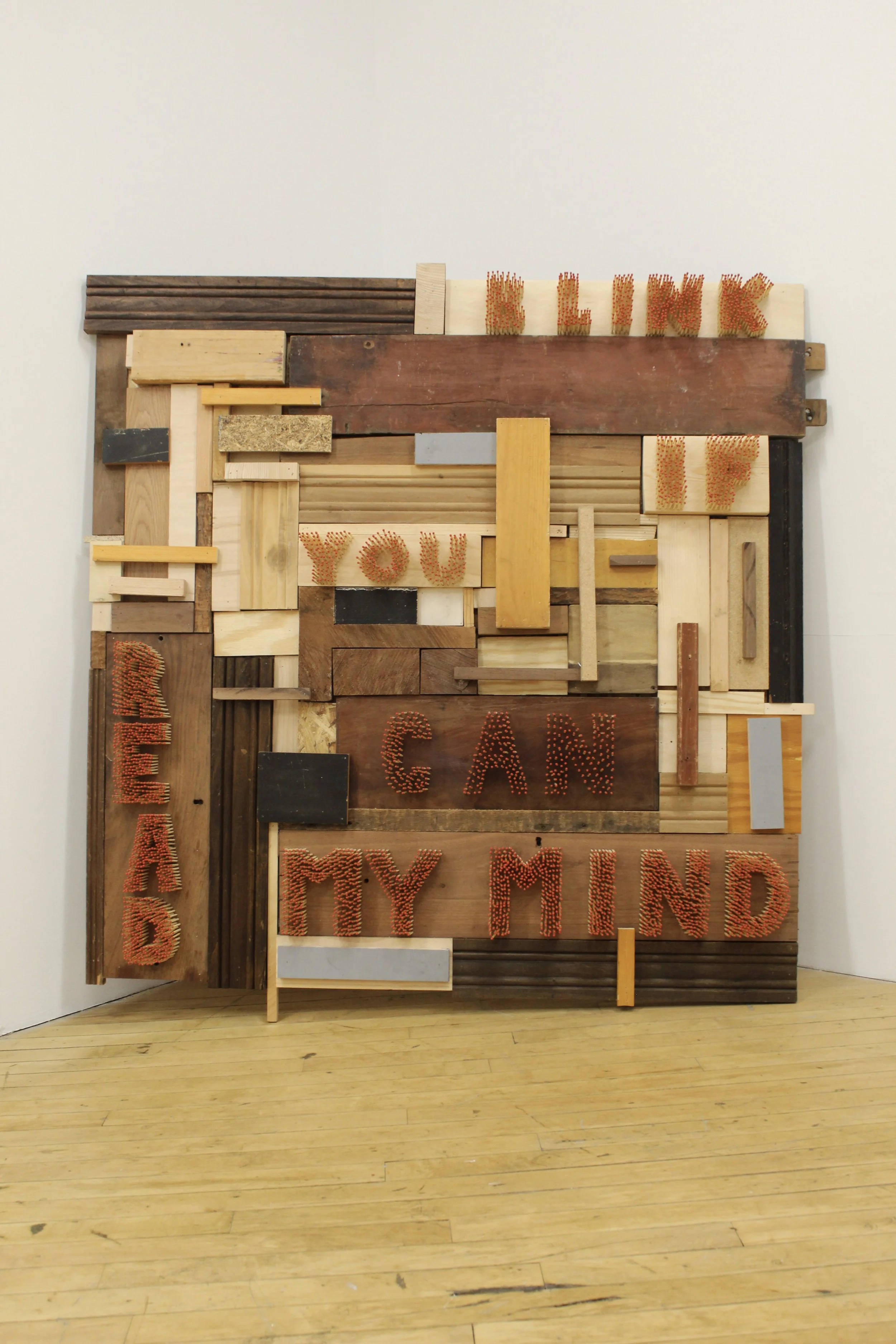 BLINK IF YOU CAN READ MY MIND (2025) matches, found wood