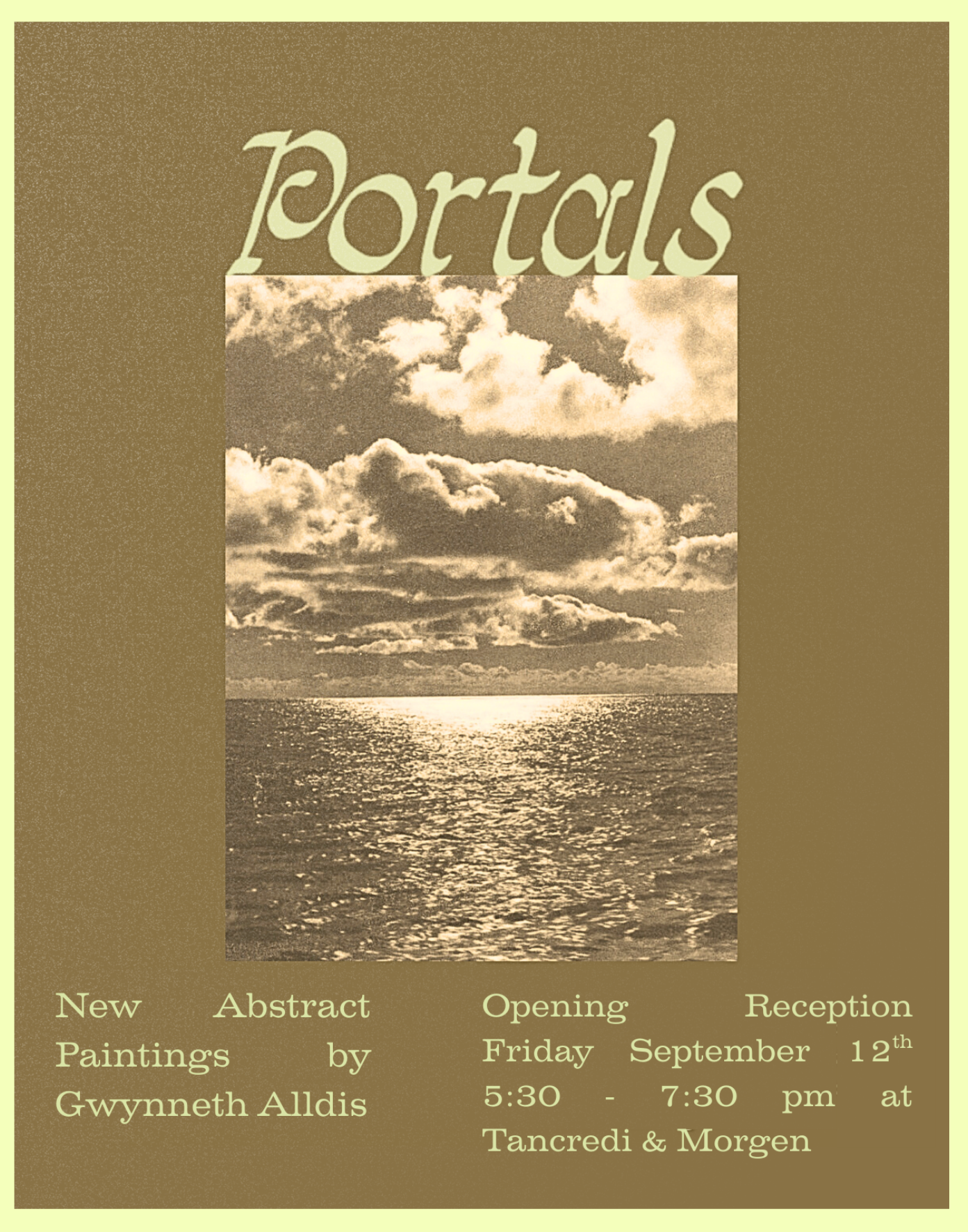 Portals: An Exhibition of New Abstract Paintings