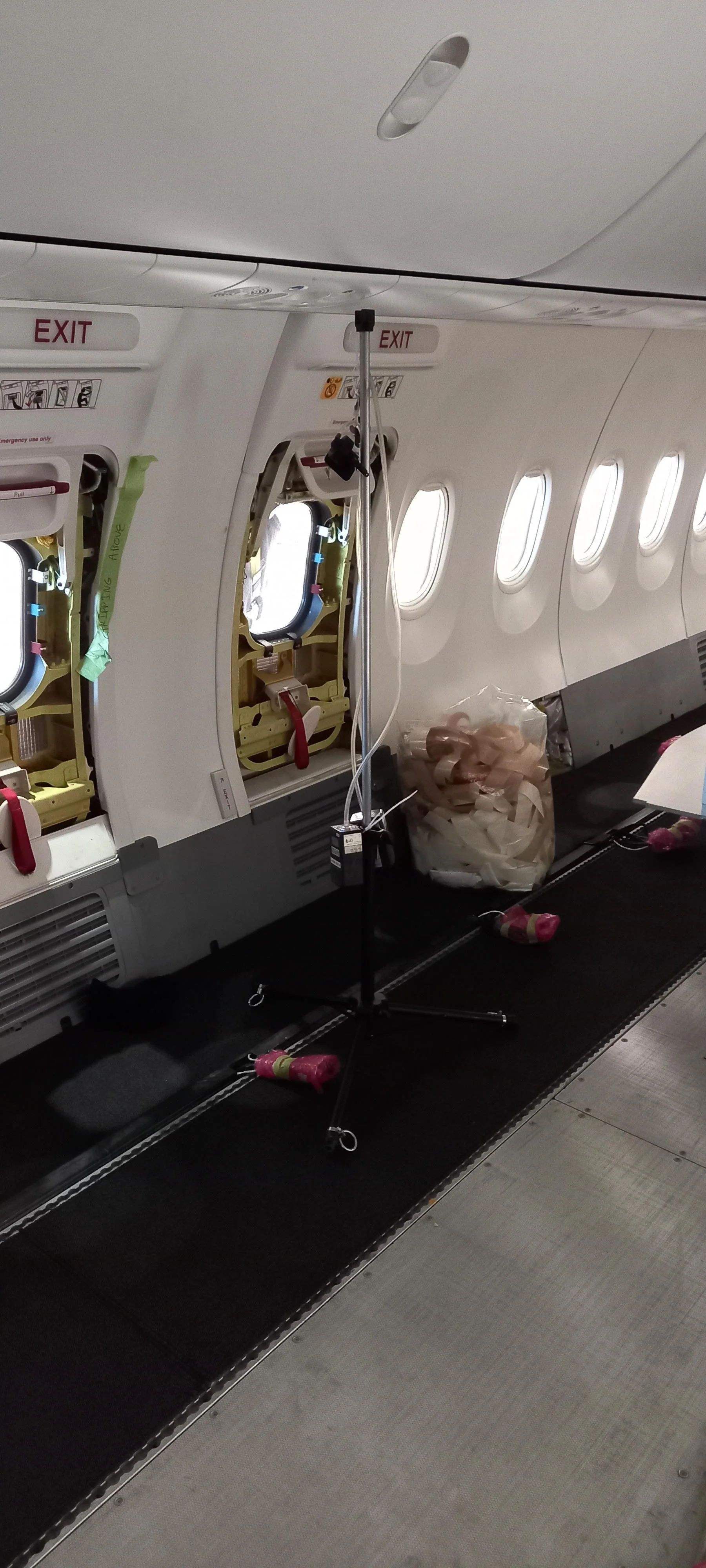 paint dust exposure assessment during aircraft repainting