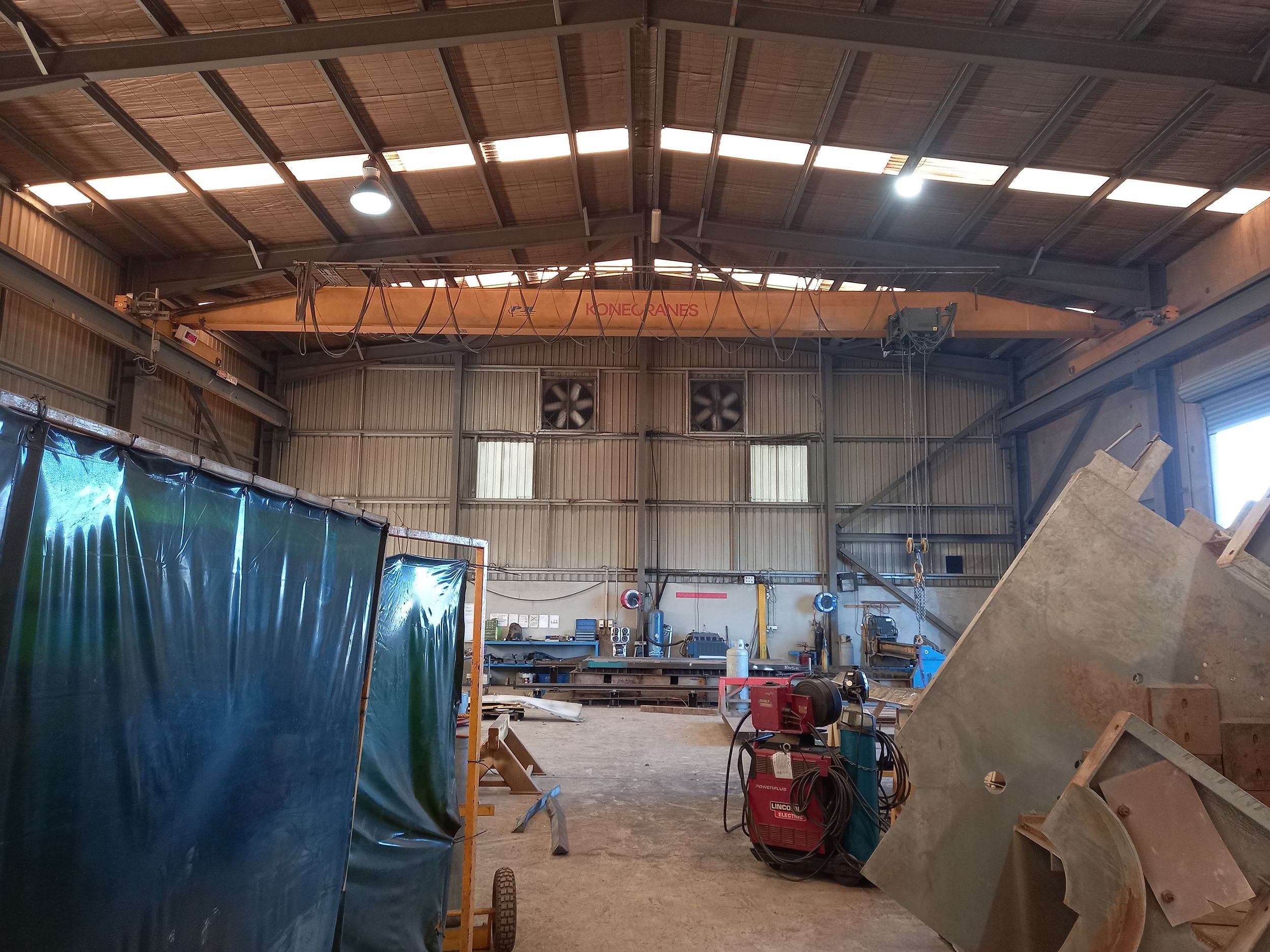 High engineering and fabrication workshop