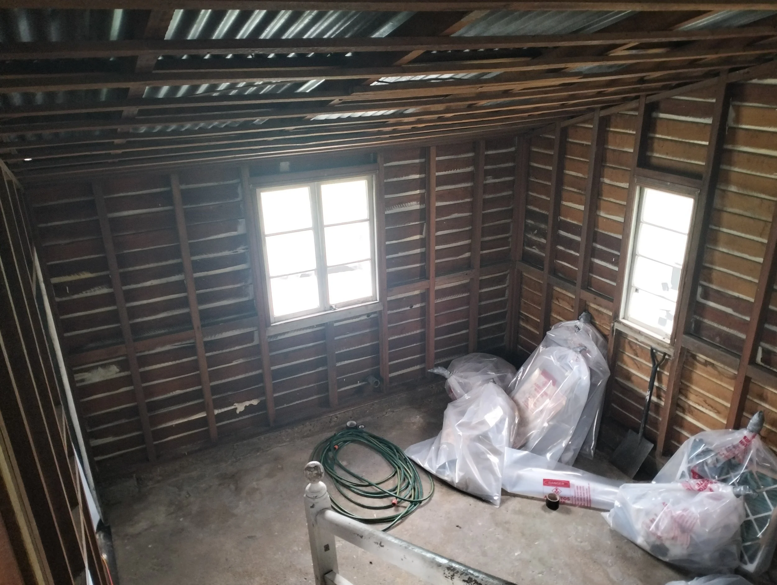 Asbestos clearance inspection by a Licensed Asbestos Assessor (LAA)