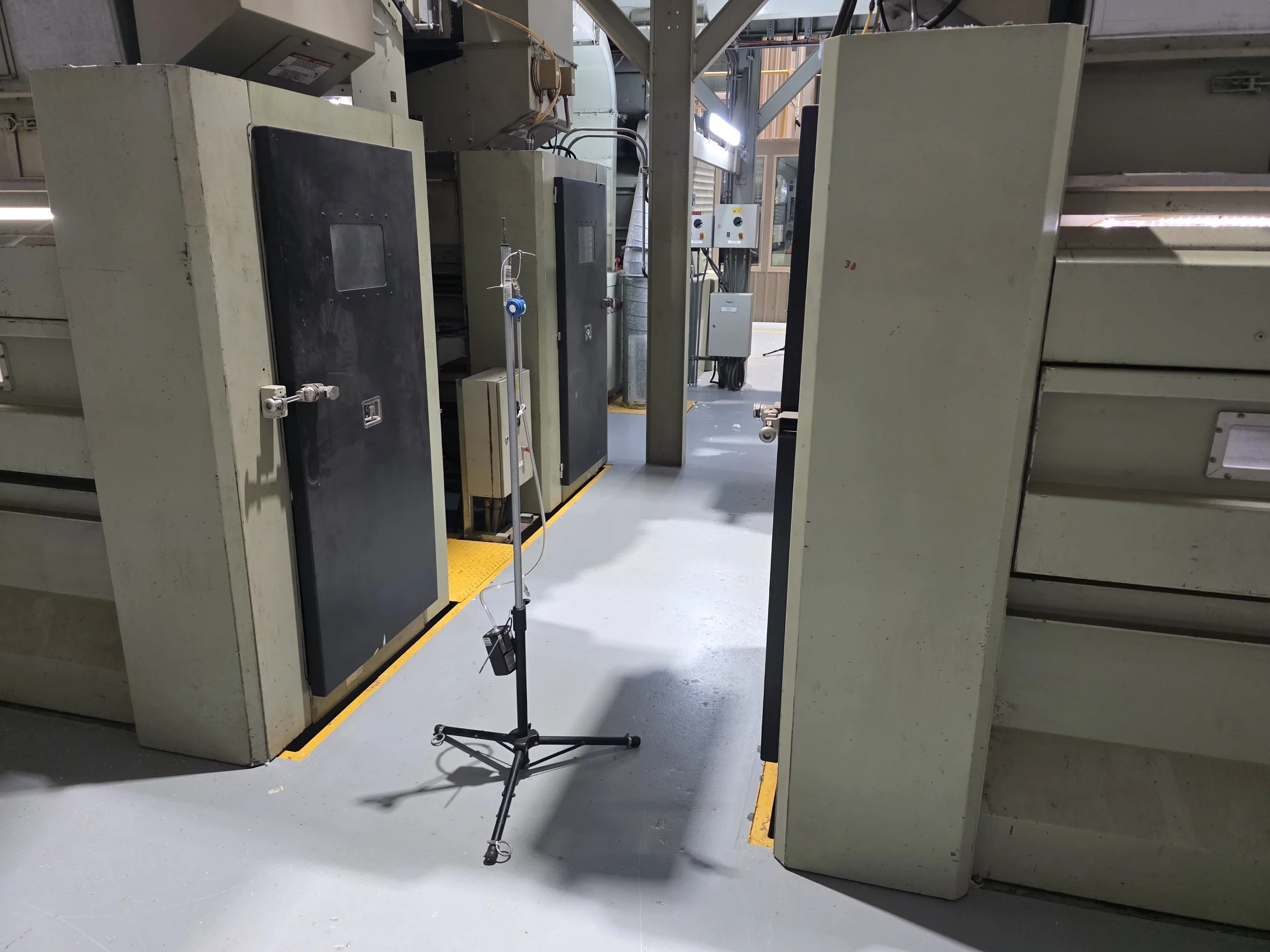 Static dust monitoring at a Cotton Gin