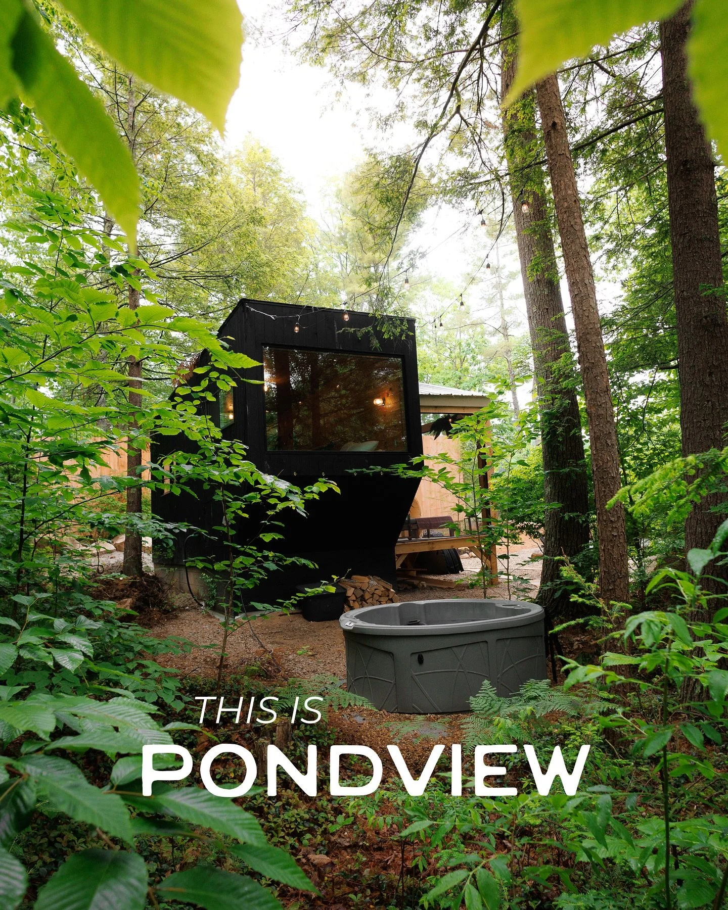 Meet Pondview! 🌿

A tiny-but-mighty 200 sq ft studio that feels like your own cozy corner of the forest. All-wood interiors, tons of natural light, and a quiet little pond right outside your door 🍂

Perfect for slow mornings, long talks, and anyone