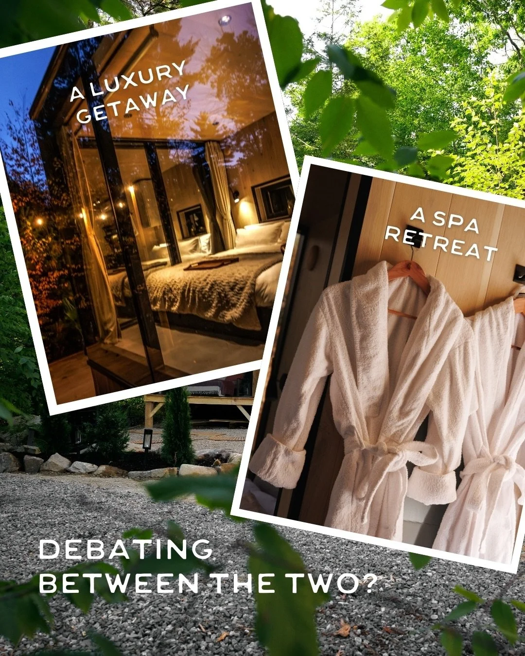 Hidden Pines Cabins is where nature immersion meets luxury spa getaway 🫶

No shares locker rooms or appointment booking, just total serenity and privacy tucked away in the trees. Whether you&rsquo;re here for the mirror cabin experience or the priva