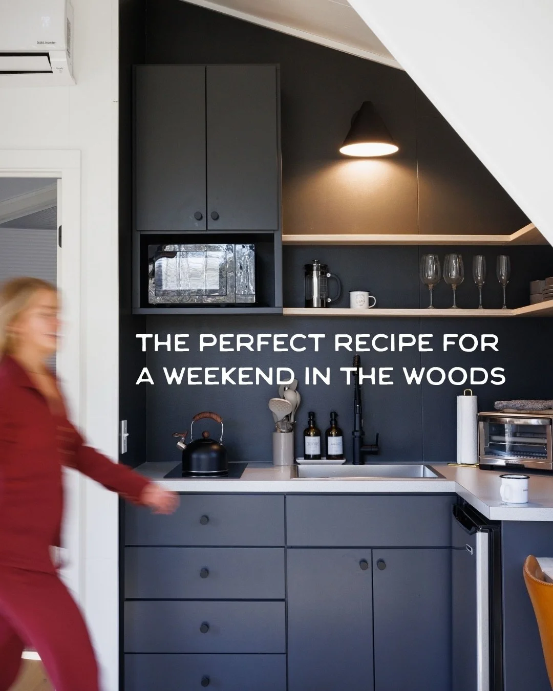 Follow this recipe + you&rsquo;re sure to get the results you&rsquo;re looking for 🧑&zwj;🍳
 A dash of sauna time, a sprinkle of grilling and plenty of connection out here in the pines 🌲

📍South Berwick, Maine | 75 mins from Boston

#romanticgetaw