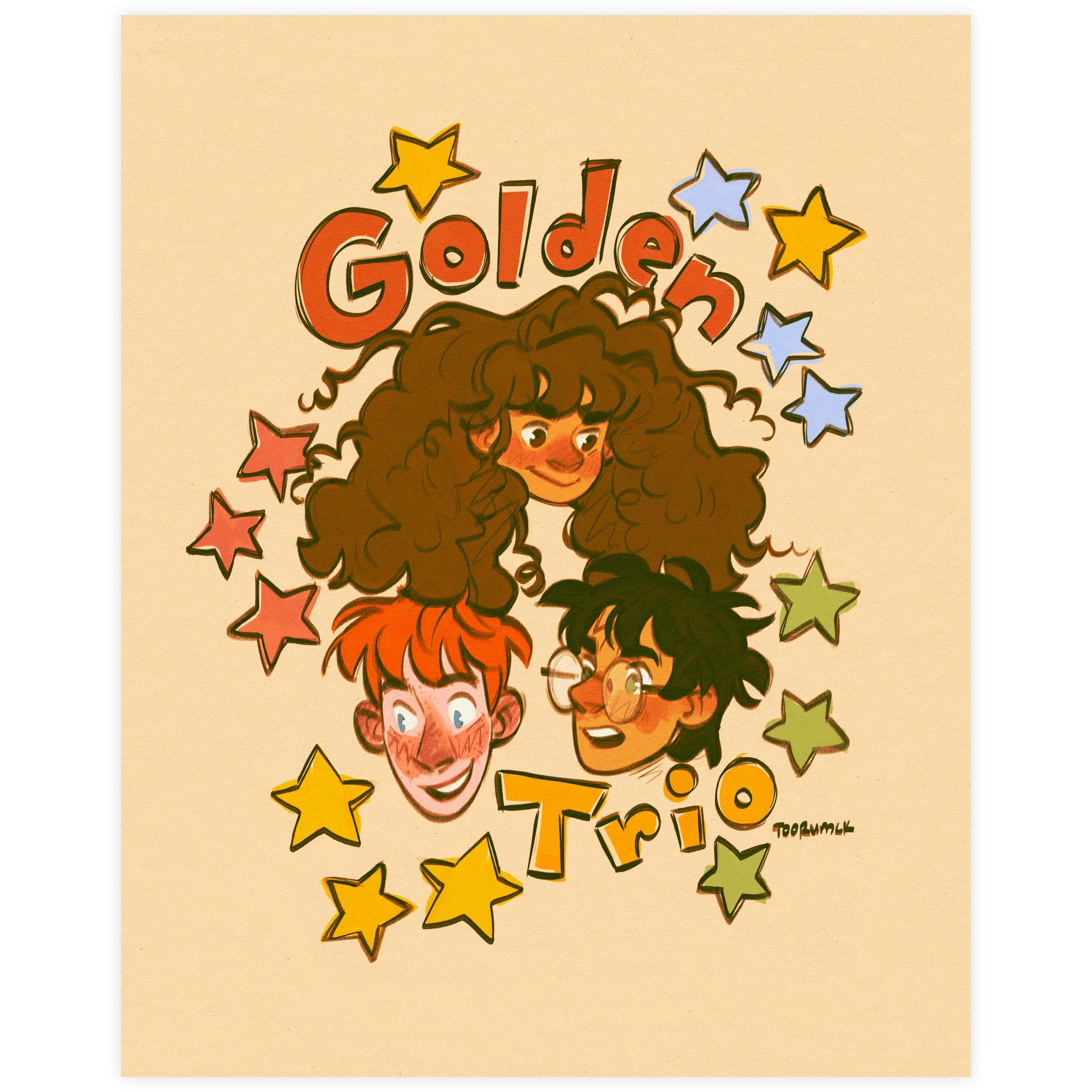 [B-GRADE] Golden Stars - Small Print