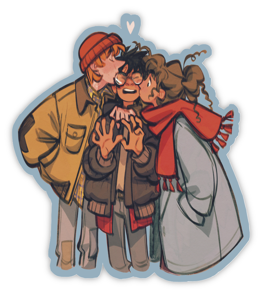 Muggle London Stickers (Set of 2) — toorumlk / Nusrat Naomi