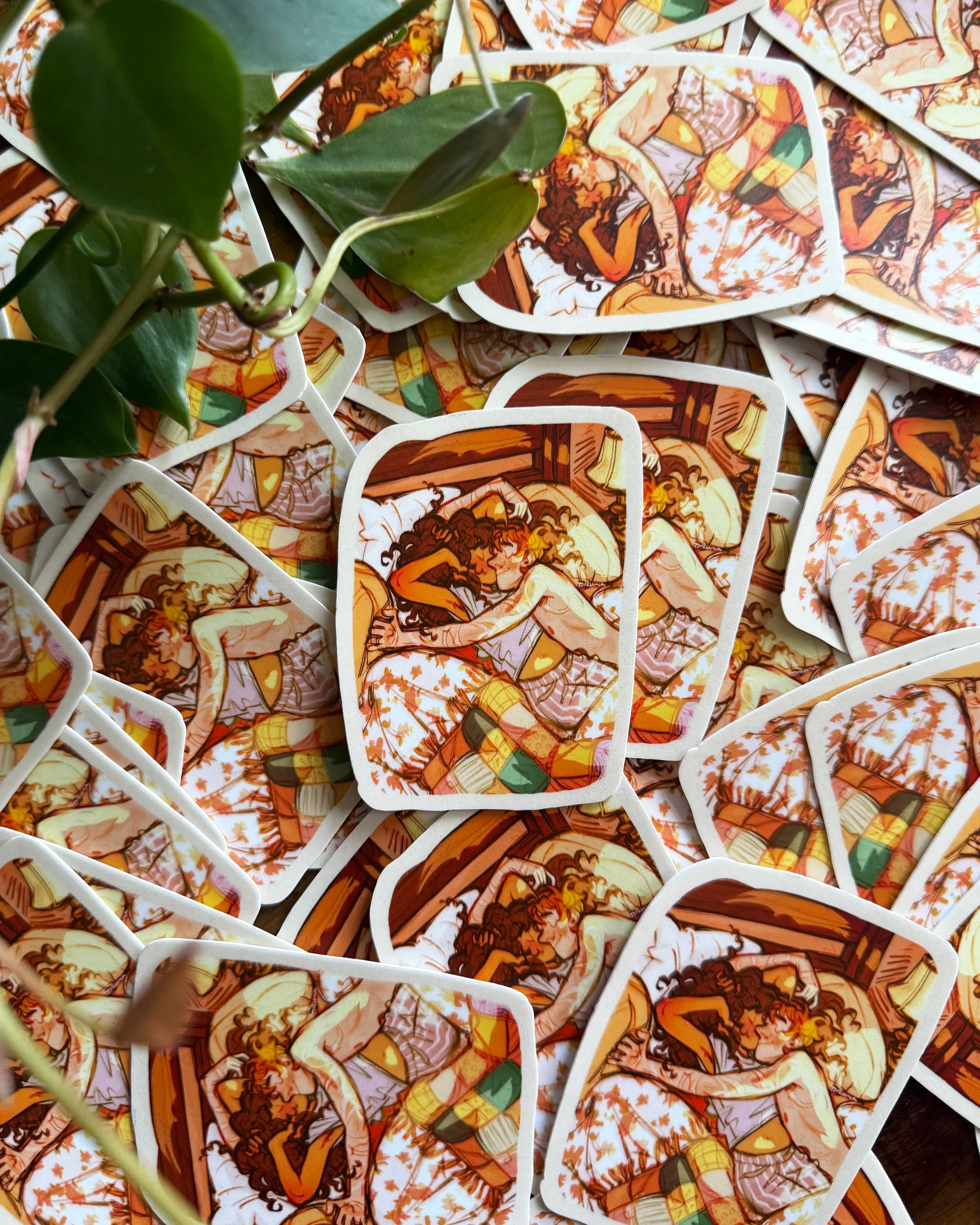 Romione Waking Up Sticker