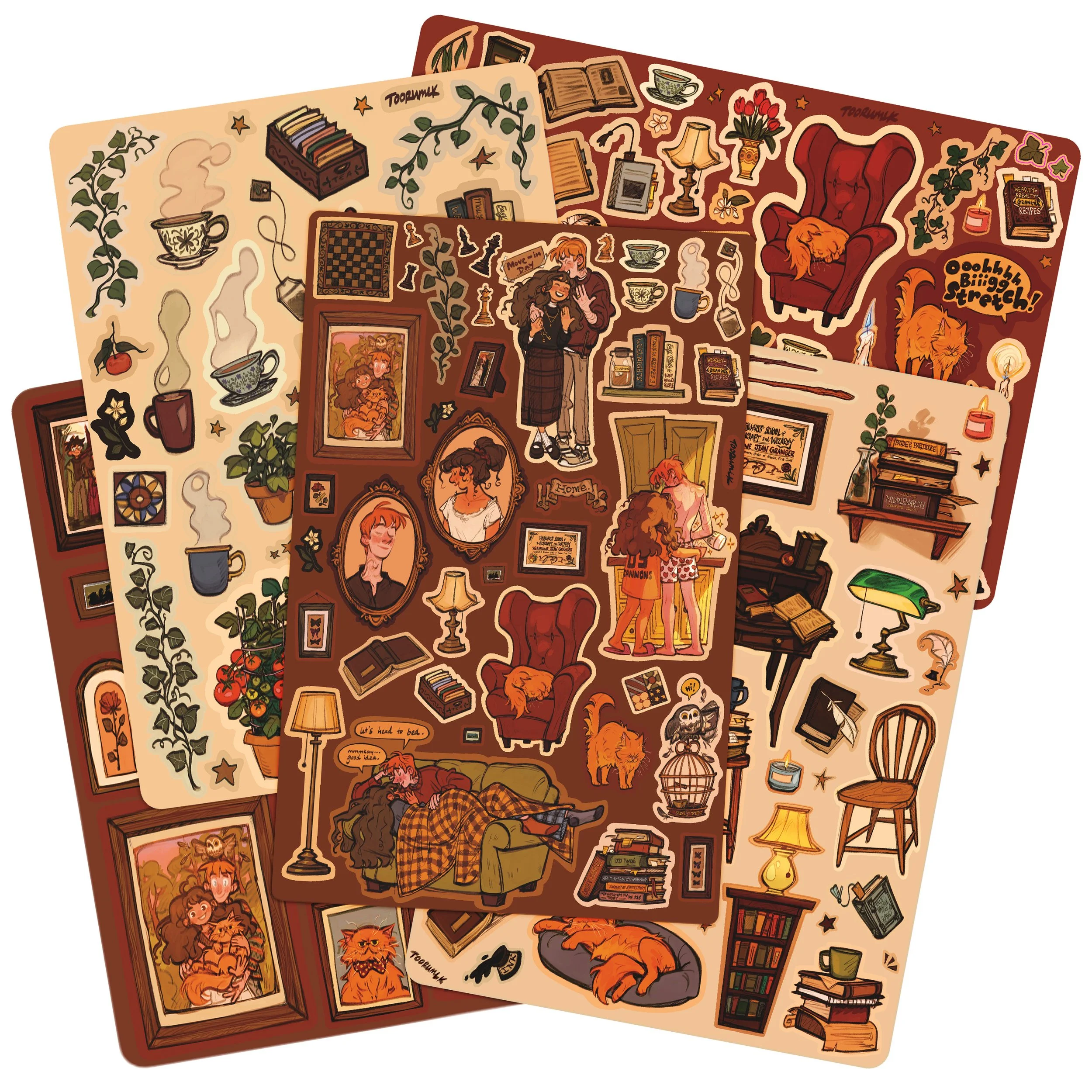 Romione's Future Home - Sticker Sheet Bundle