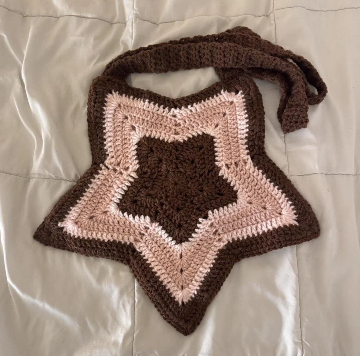 Custom Crochet Star Bag