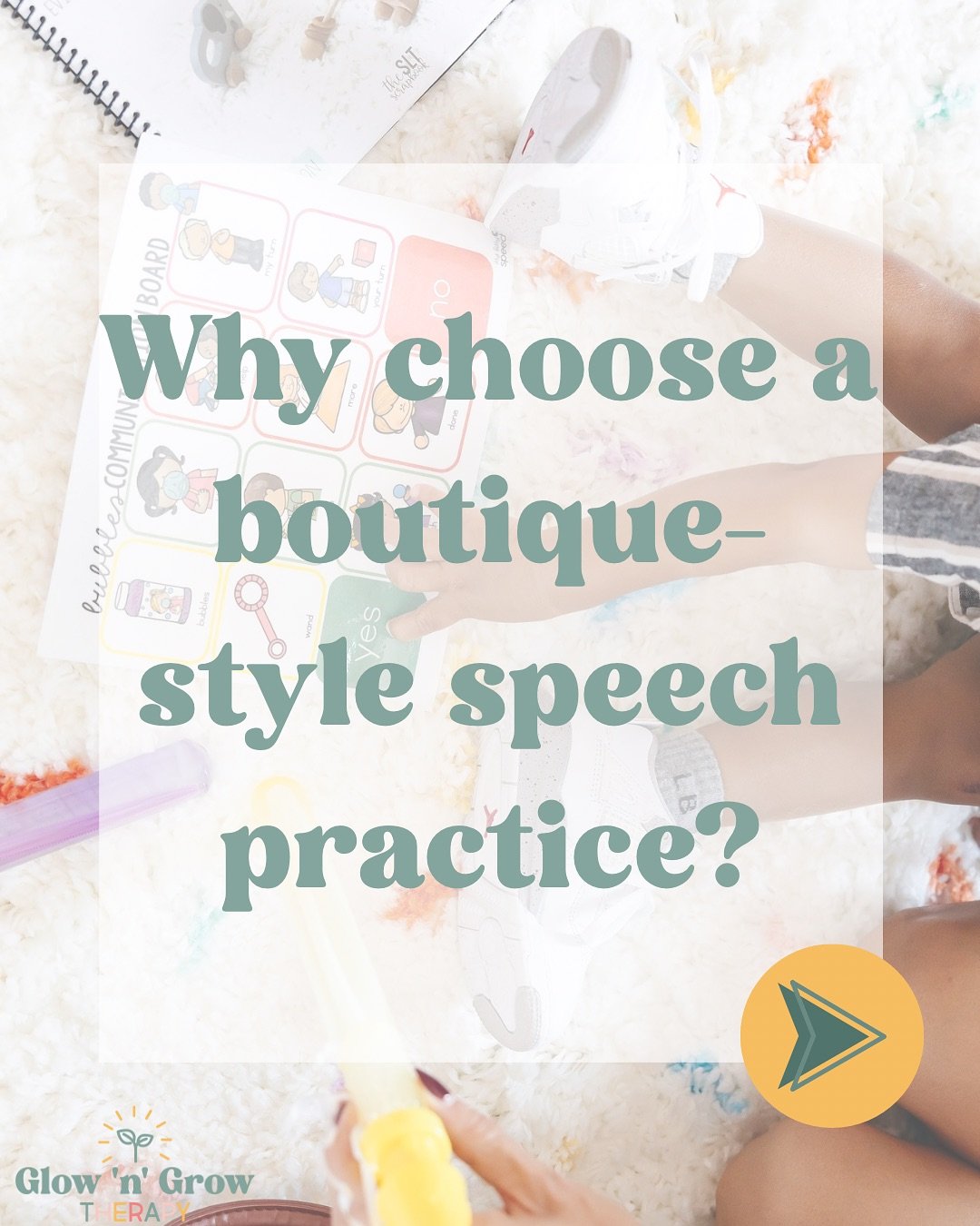 ✨ Looking for a more personal, relationship-based approach to speech therapy? ✨
At Glow &lsquo;n&rsquo; Grow Therapy, we&rsquo;re a boutique-style practice focused on quality over quantity. That means:
✅ One consistent therapist
 ✅ Therapy in your ch