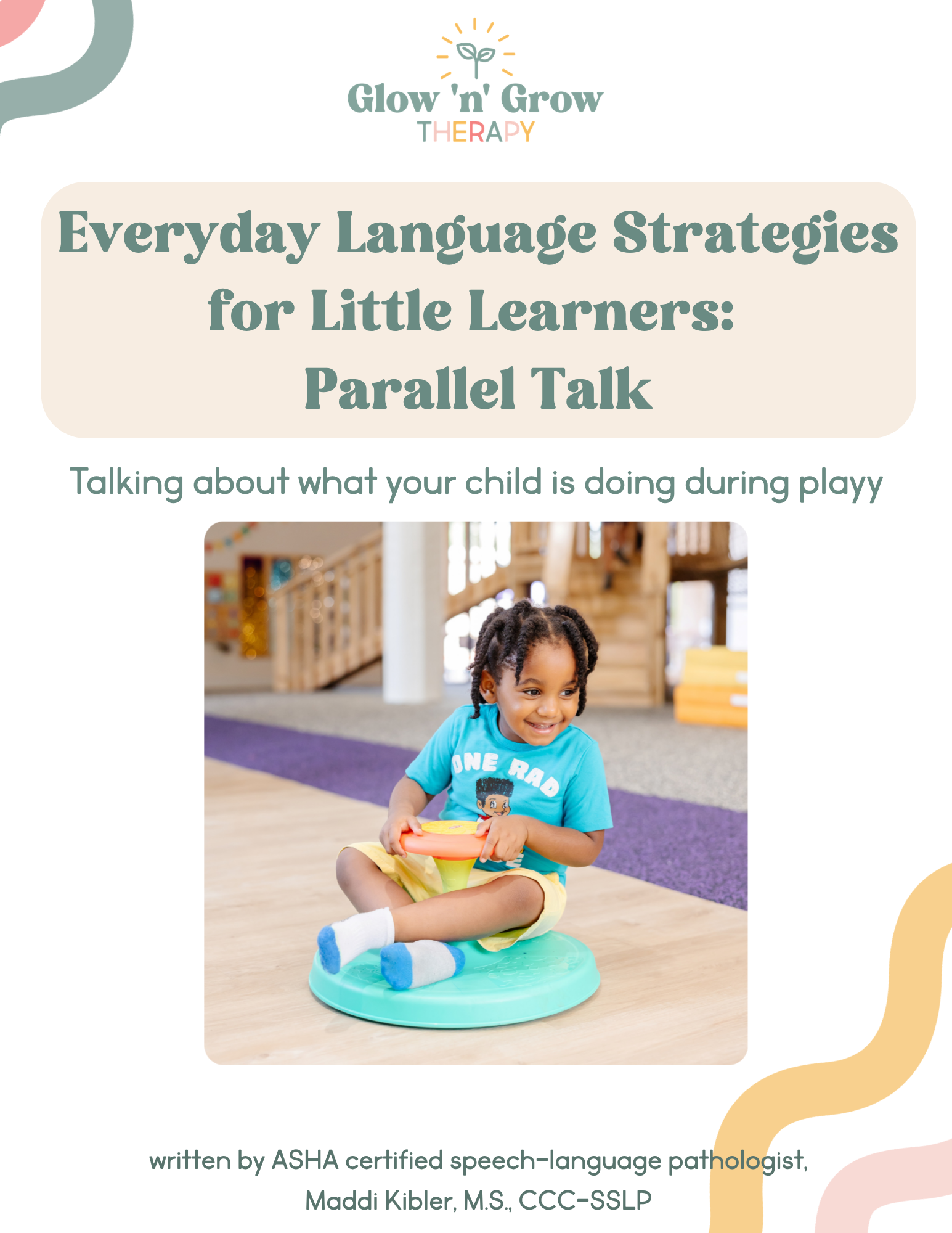 Talk Their Play: A Parent’s Guide to Parallel Talk