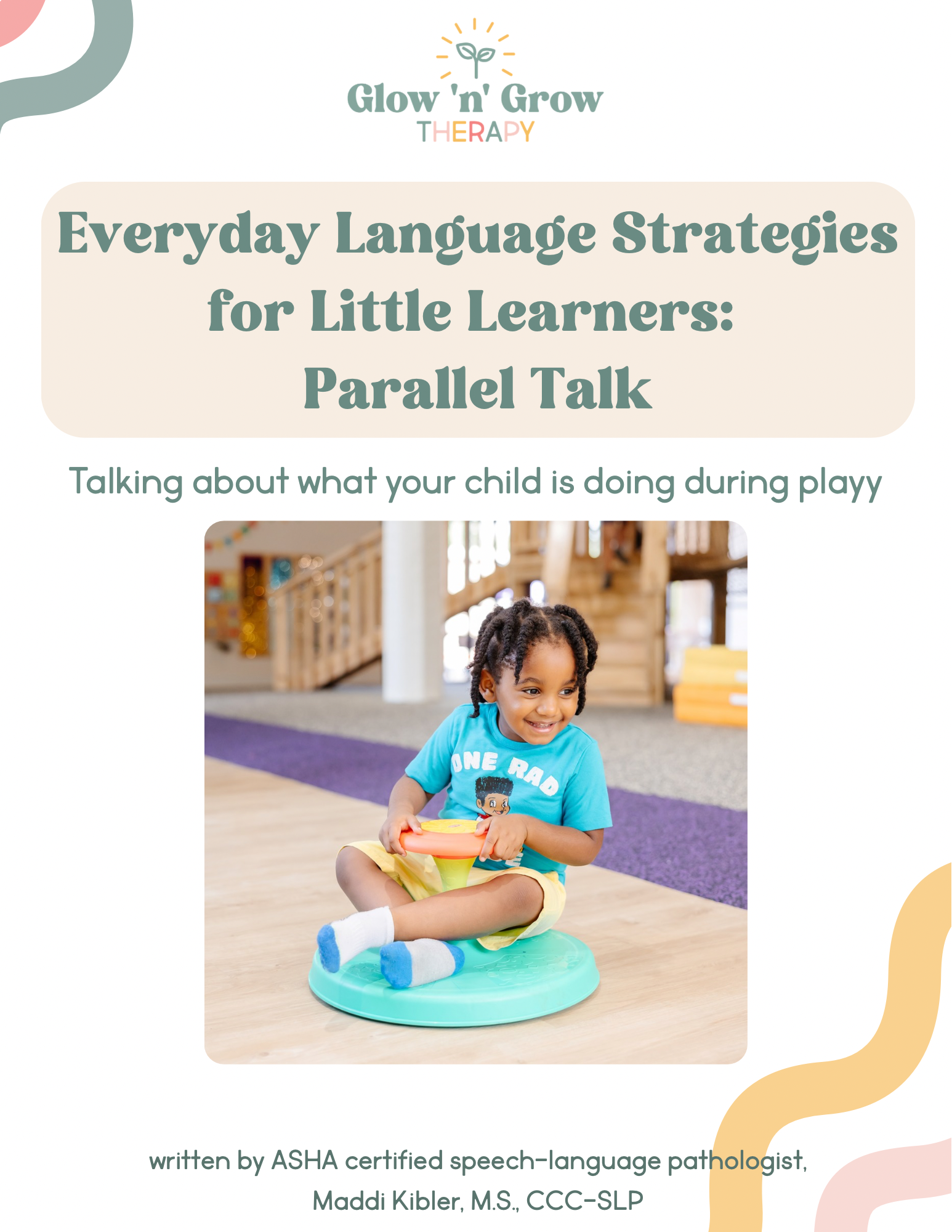 Talk Their Play: A Parent’s Guide to Parallel Talk