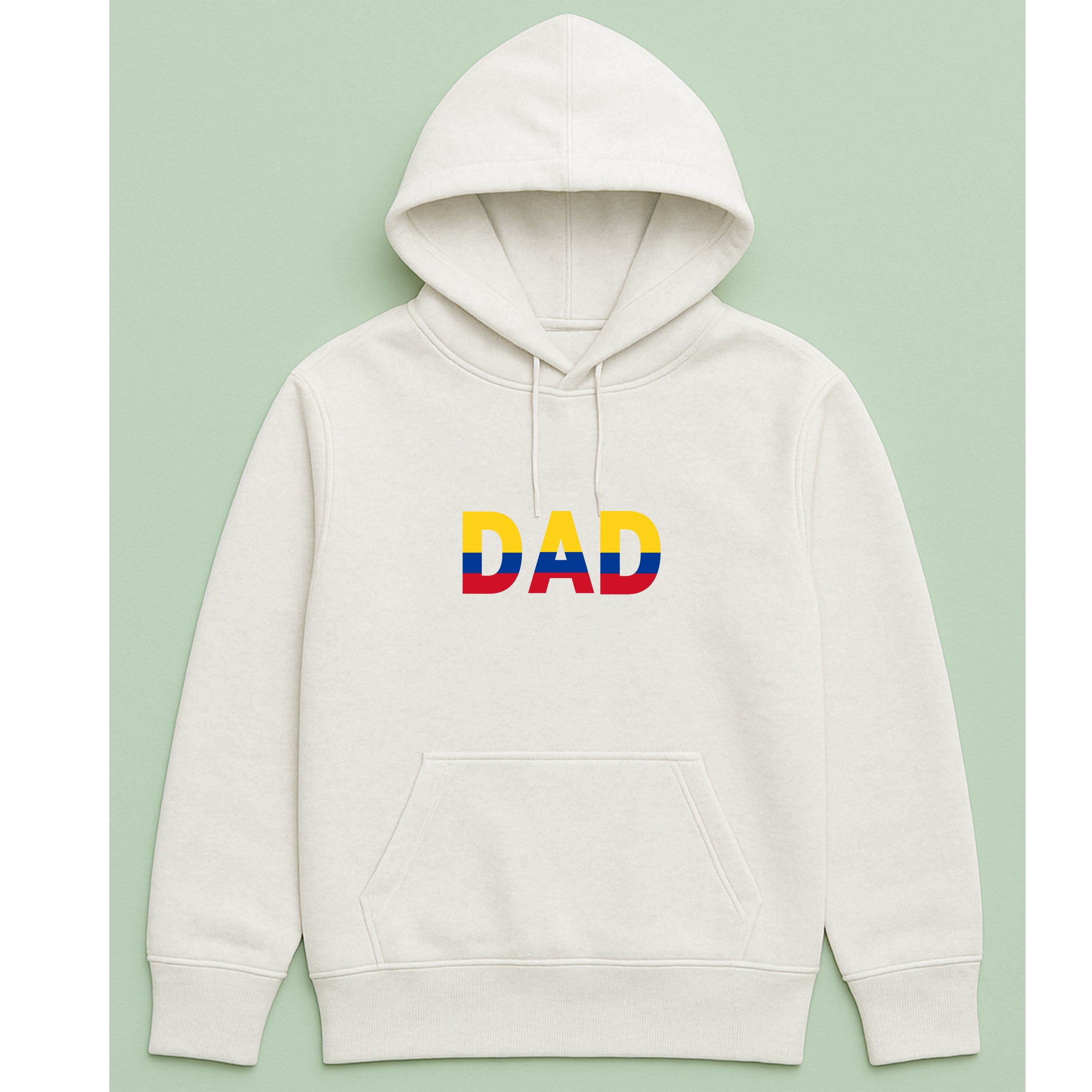 Colombia DAD Hoodie – Colombian Flag Dad Pullover – Father’s Day Gift – Proud Colombia Dad Hoodie