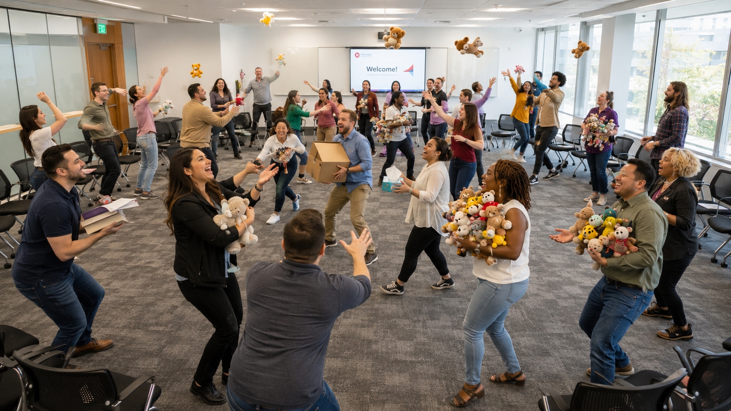 BeTeam team-building training that strengthens trust and workplace relationships