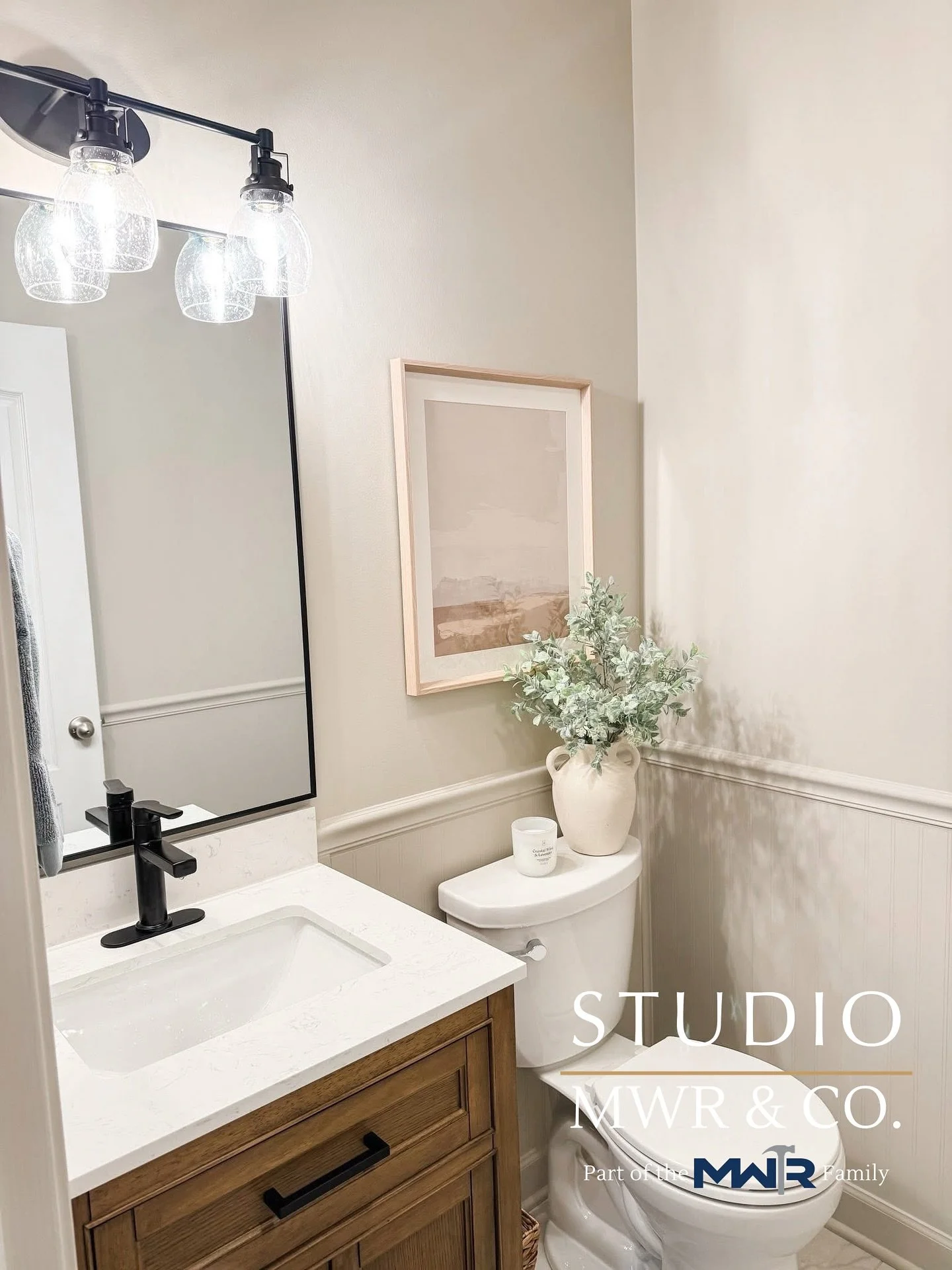 ✨ Powder Room Glow-Ups ✨
This summer, we had the joy of completing a handful of powder room makeovers—some tucked into larger remodels and others as simple standalone projects. And honestly? These might be some of our favorites.
Powder rooms a