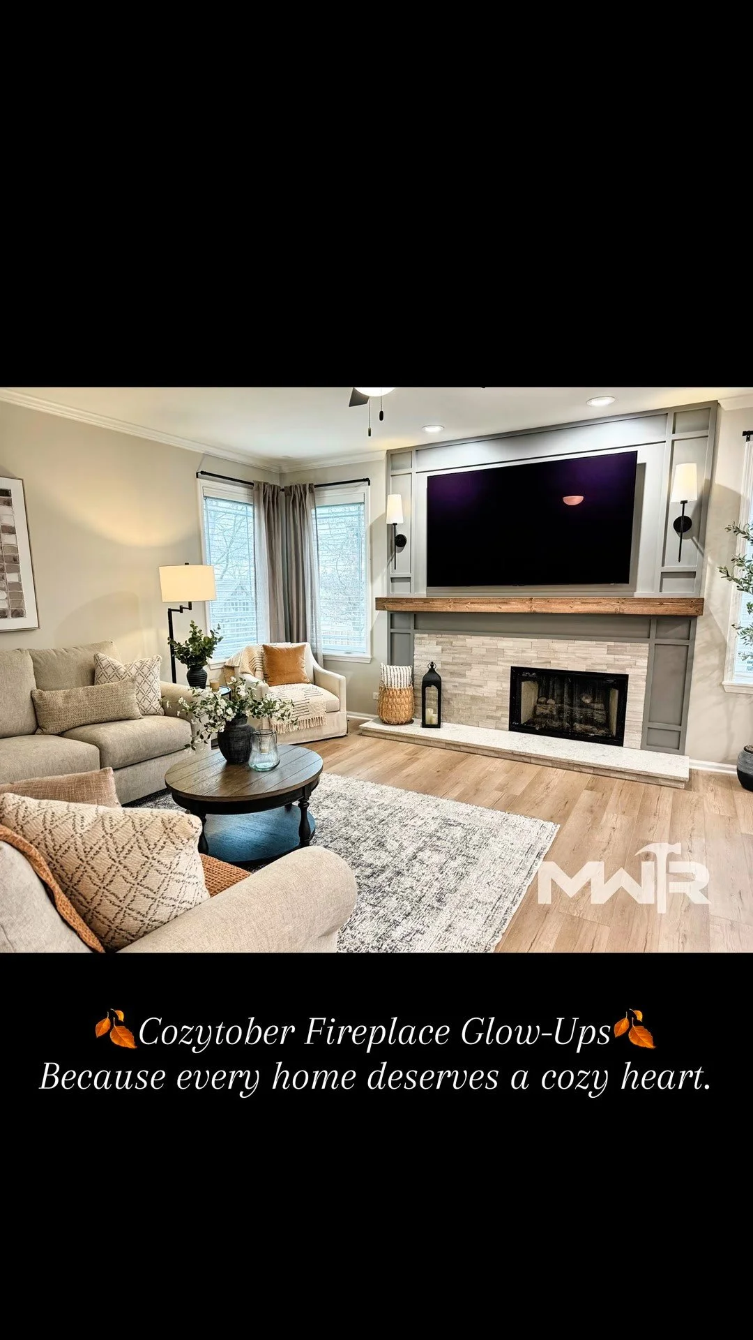 There’s nothing like a fireplace to make a house feel like home. ✨ Each one of these makeovers turned an ordinary corner into the heart of the room — a place for gathering, slowing down, and soaking in the season.
Designed by our favorit