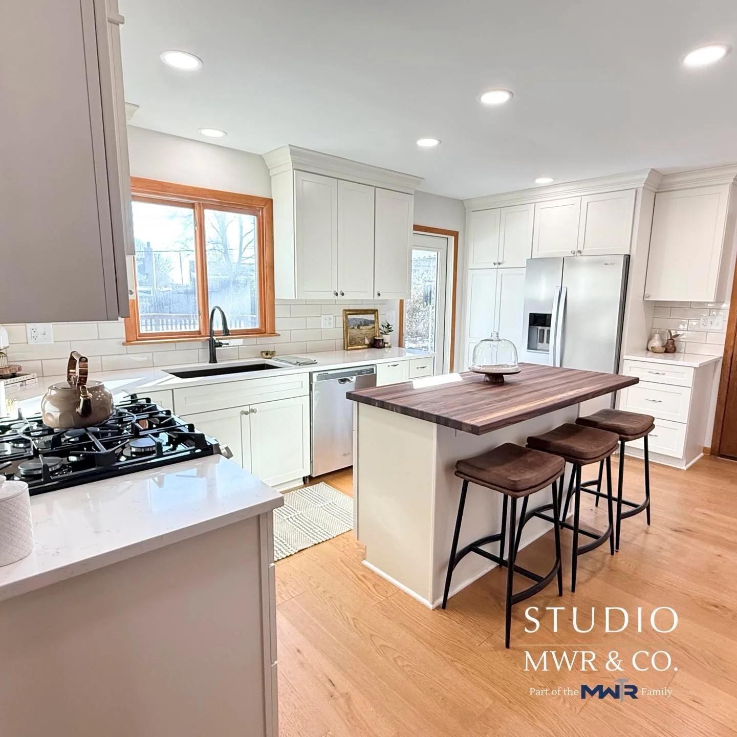 The heart of this home just feels different now. By swapping a cramped peninsula for a welcoming island, the kitchen flows&mdash;making daily routines easy and gatherings effortless. Light, timeless finishes and thoughtful storage bring a sense of ca