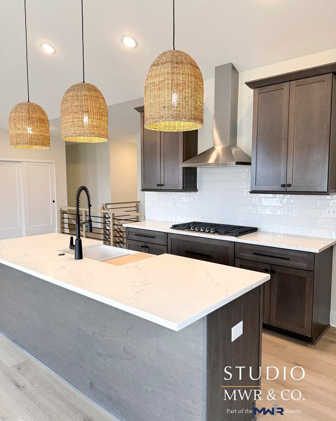 New construction doesn&rsquo;t have to feel like a checklist.⁣
⁣
It can feel intentional.⁣
⁣
We recently partnered with Finney Homes  on this custom build &mdash; supplying all flooring and tile selections through Studio MWR, with installation by Mid