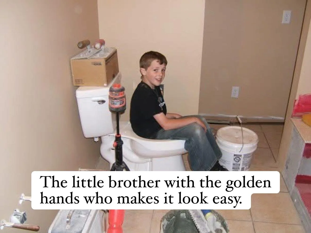 You&rsquo;ve seen them in the field.

You&rsquo;ve seen the finished projects.
The installs.
The trim work.
The jobsite chaos.

But as their big sister, this is who I see when I look at them&hellip;

(I might have a cried a little putting this togeth