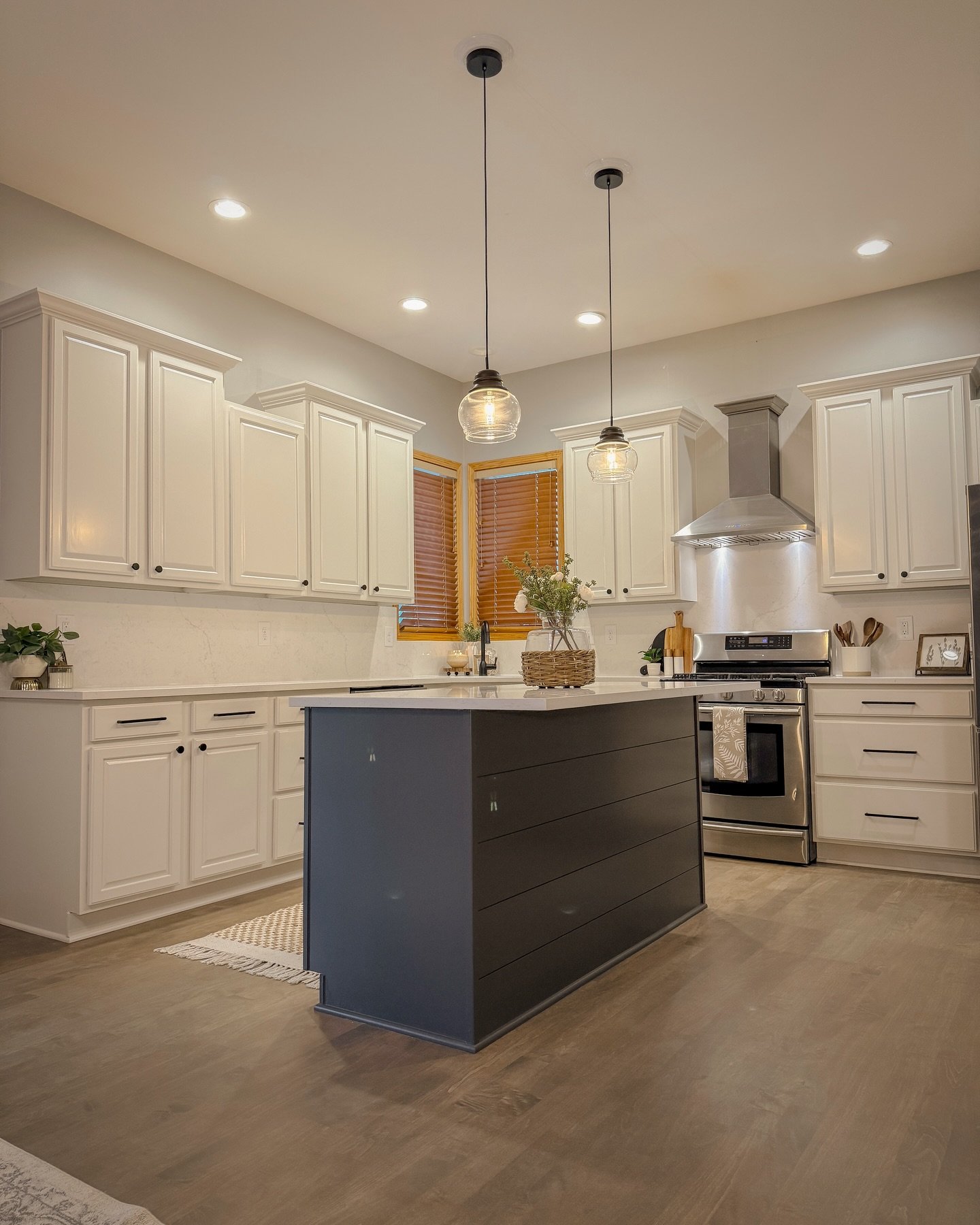 This kitchen was one of those spaces that had been lived in for a long time.

It worked. It held up. But it had definitely seen its years&hellip; and it was ready for a change.

The goal here wasn&rsquo;t to start over&mdash;it was to work with what 