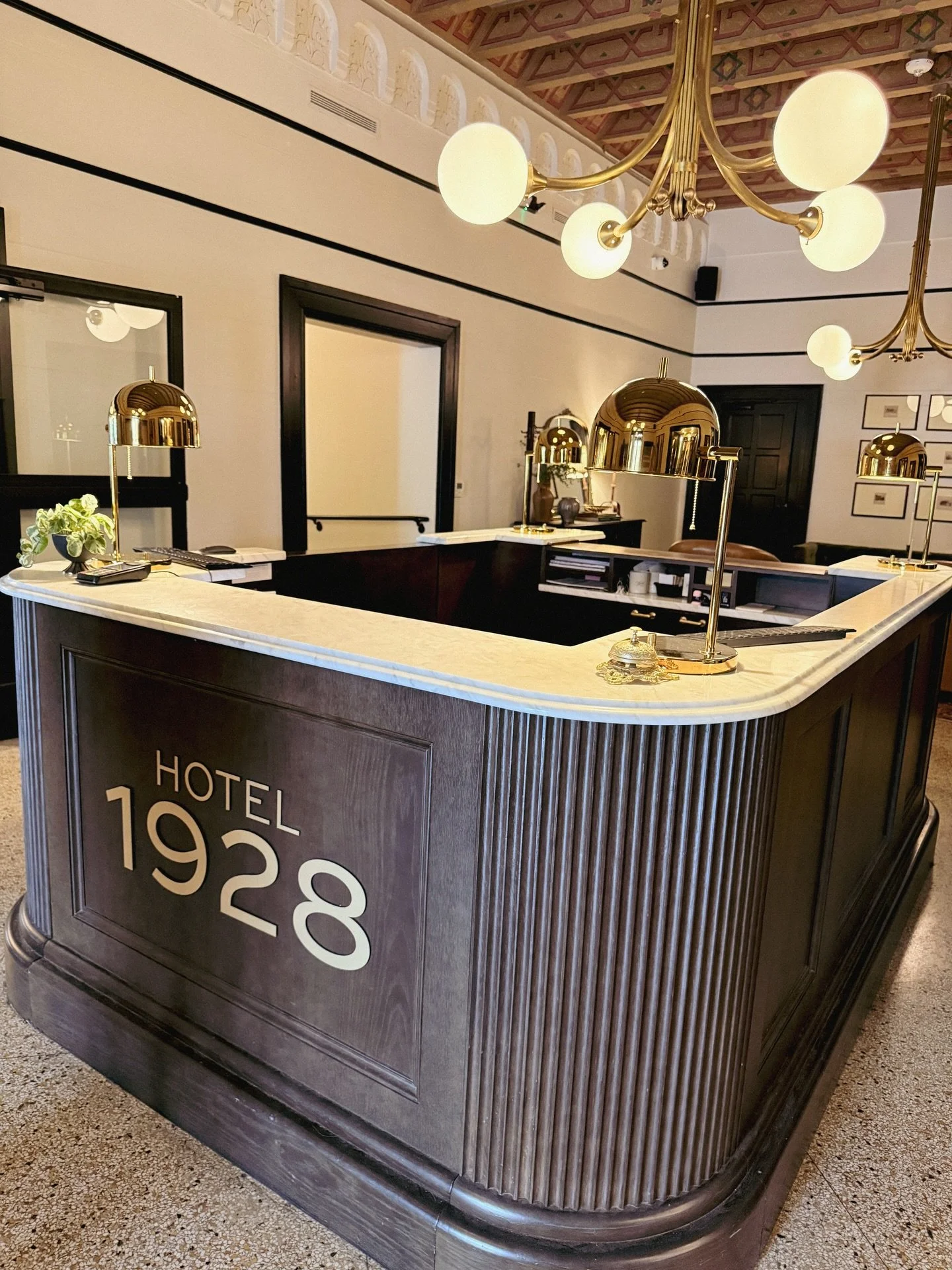 We stayed at Hotel 1928 and I did not want to leave.

You know when a place just feels right the second you walk in?
That was this.

We kept saying &ldquo;one more look&rdquo; and somehow toured the whole place twice 😂

Dinner at Bertie&rsquo;s Roof