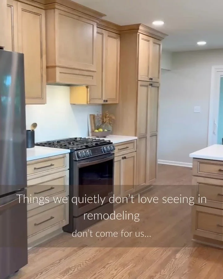 After years in remodeling, we&rsquo;ve developed a few opinions 😂

Not because there&rsquo;s only one &ldquo;right&rdquo; way to do things, but because we&rsquo;ve seen what people actually use, notice, and love once they&rsquo;re living in a space.