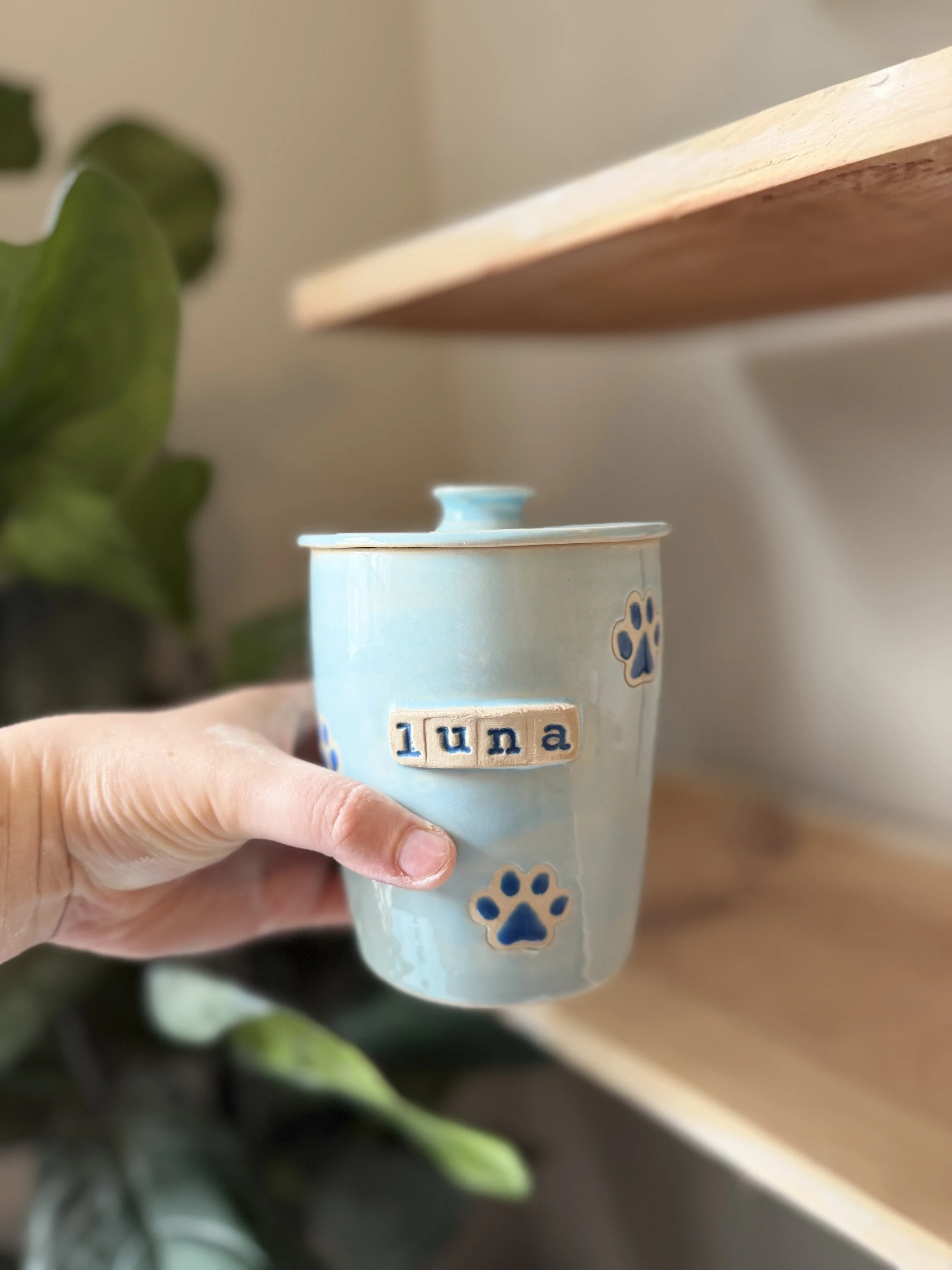 Personalized Treat Jars